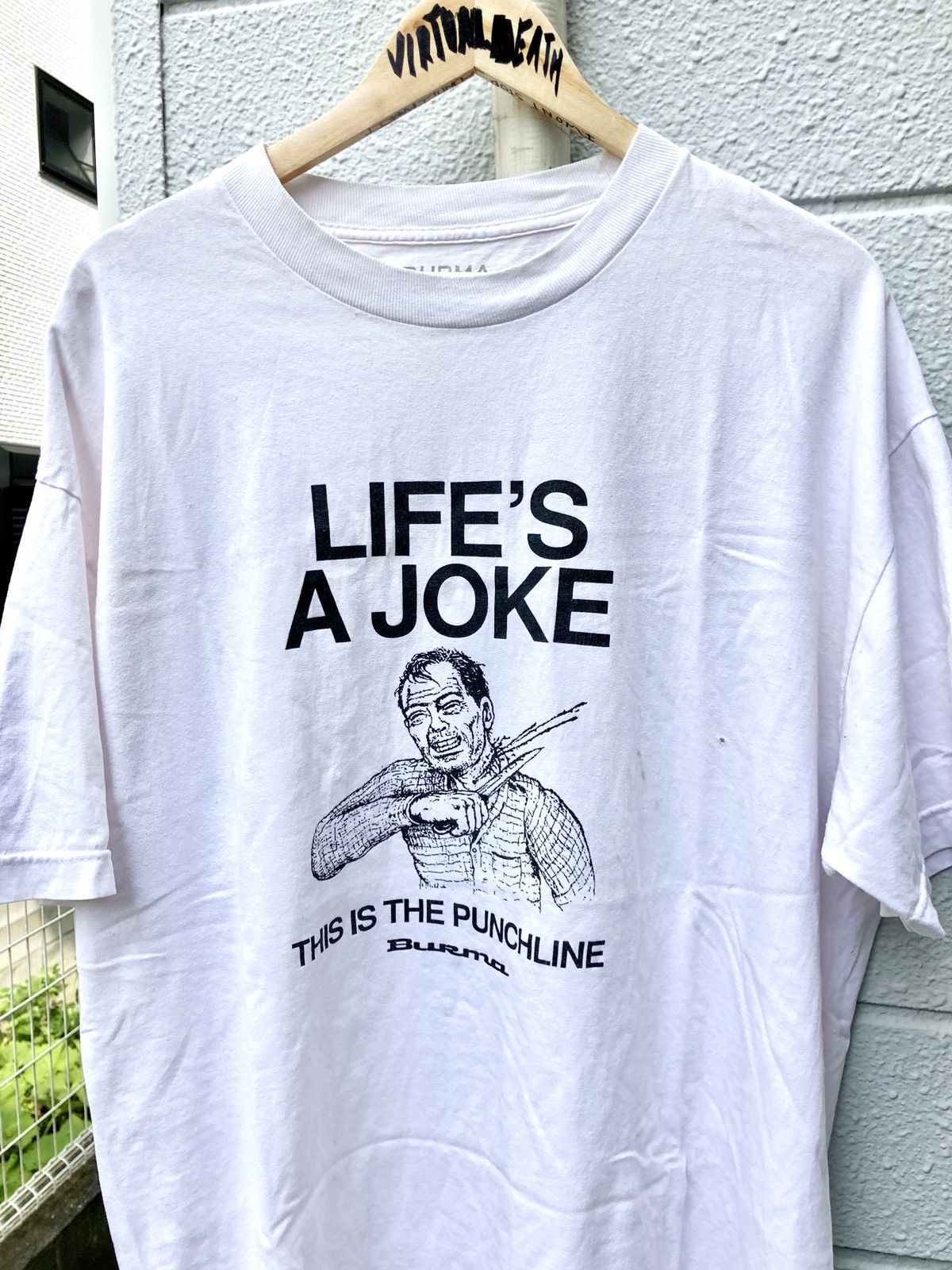 Burma Burma Life’s a Joke Tee Size US XL / EU 56 / 4 - 1 Thumbnail