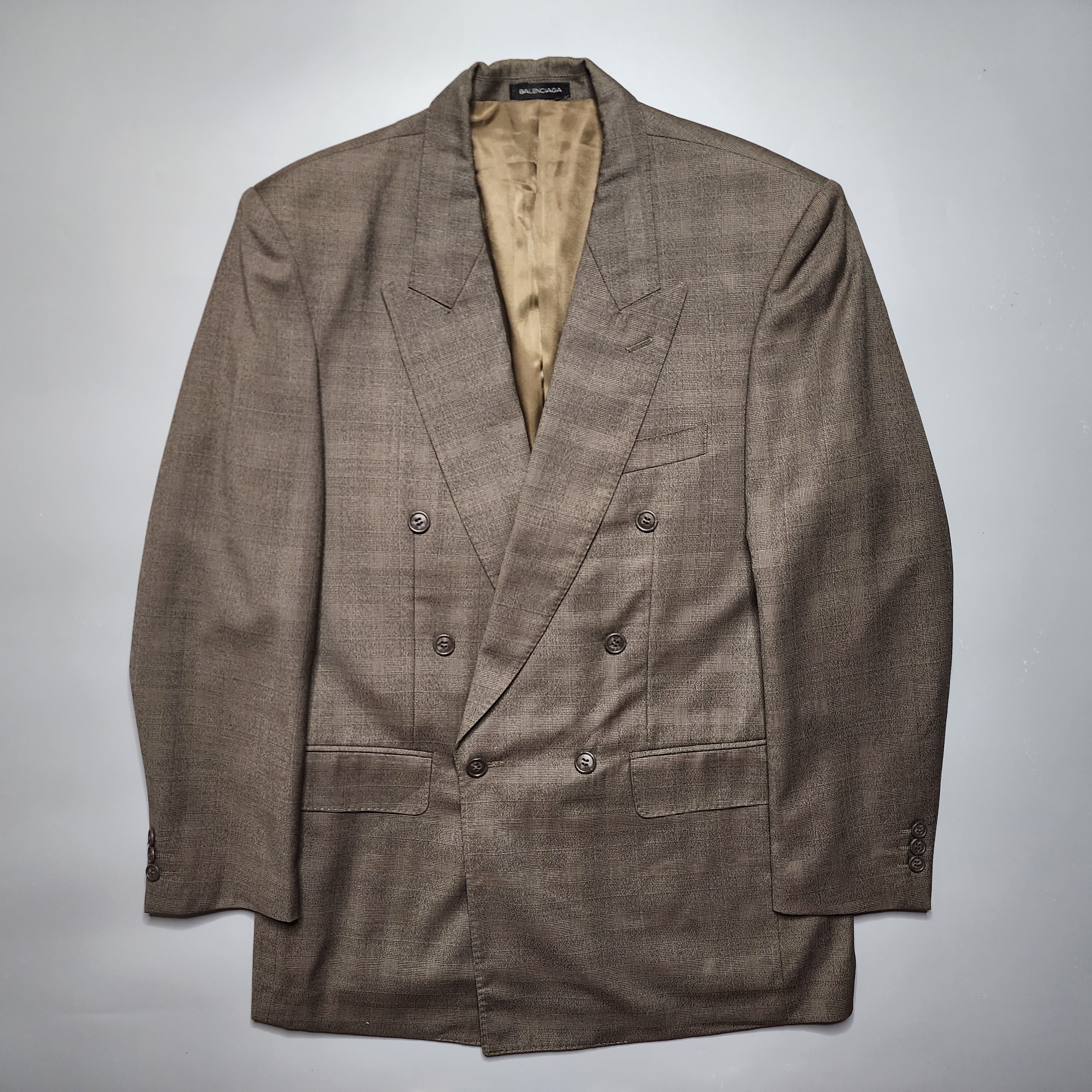 Balenciaga Pour Homme - Prince of Wales Blazer Jacket