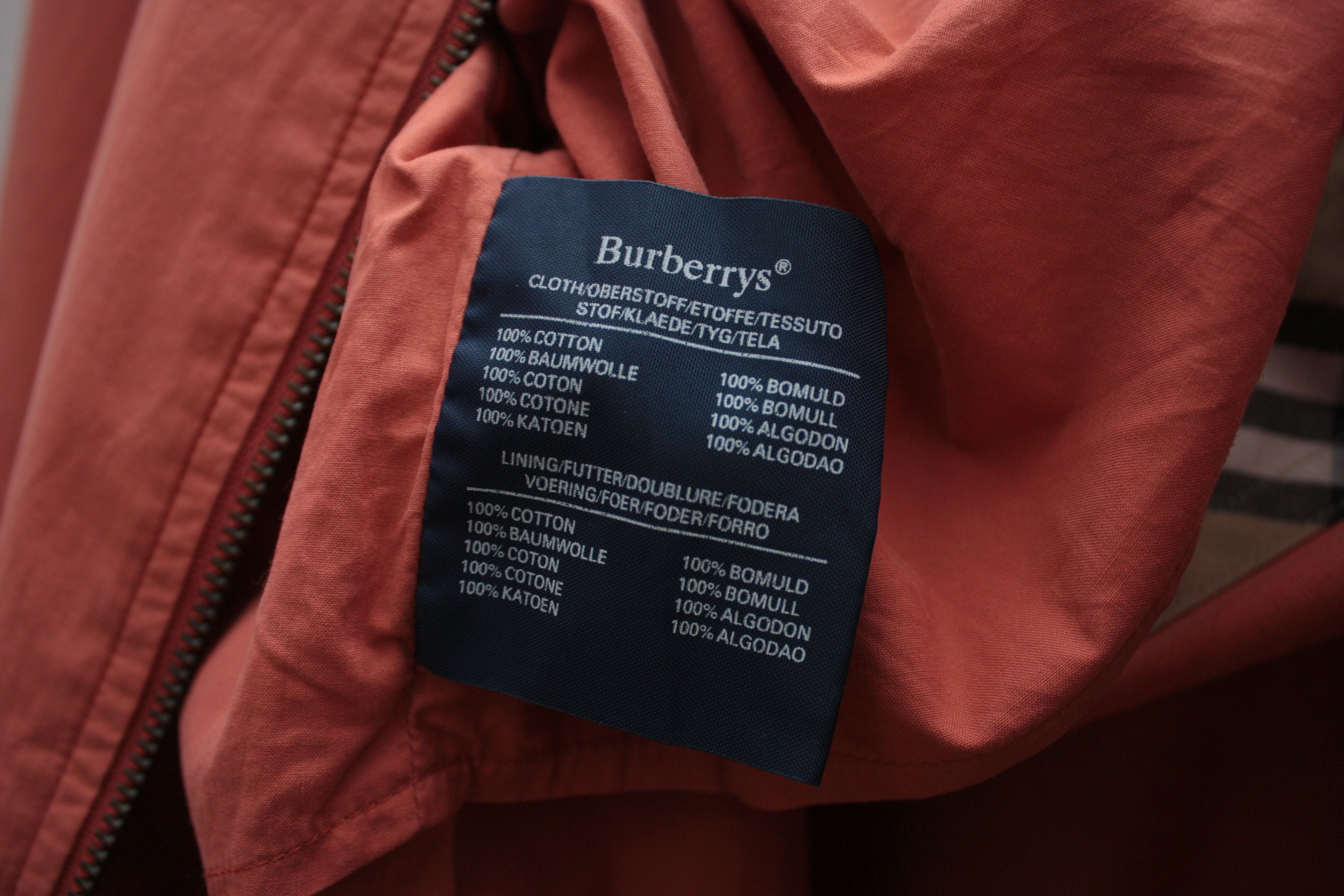 Burberry Burberry's Orange Nova Check Vintage Lightweight Bomber Size US M / EU 48-50 / 2 - 7 Thumbnail
