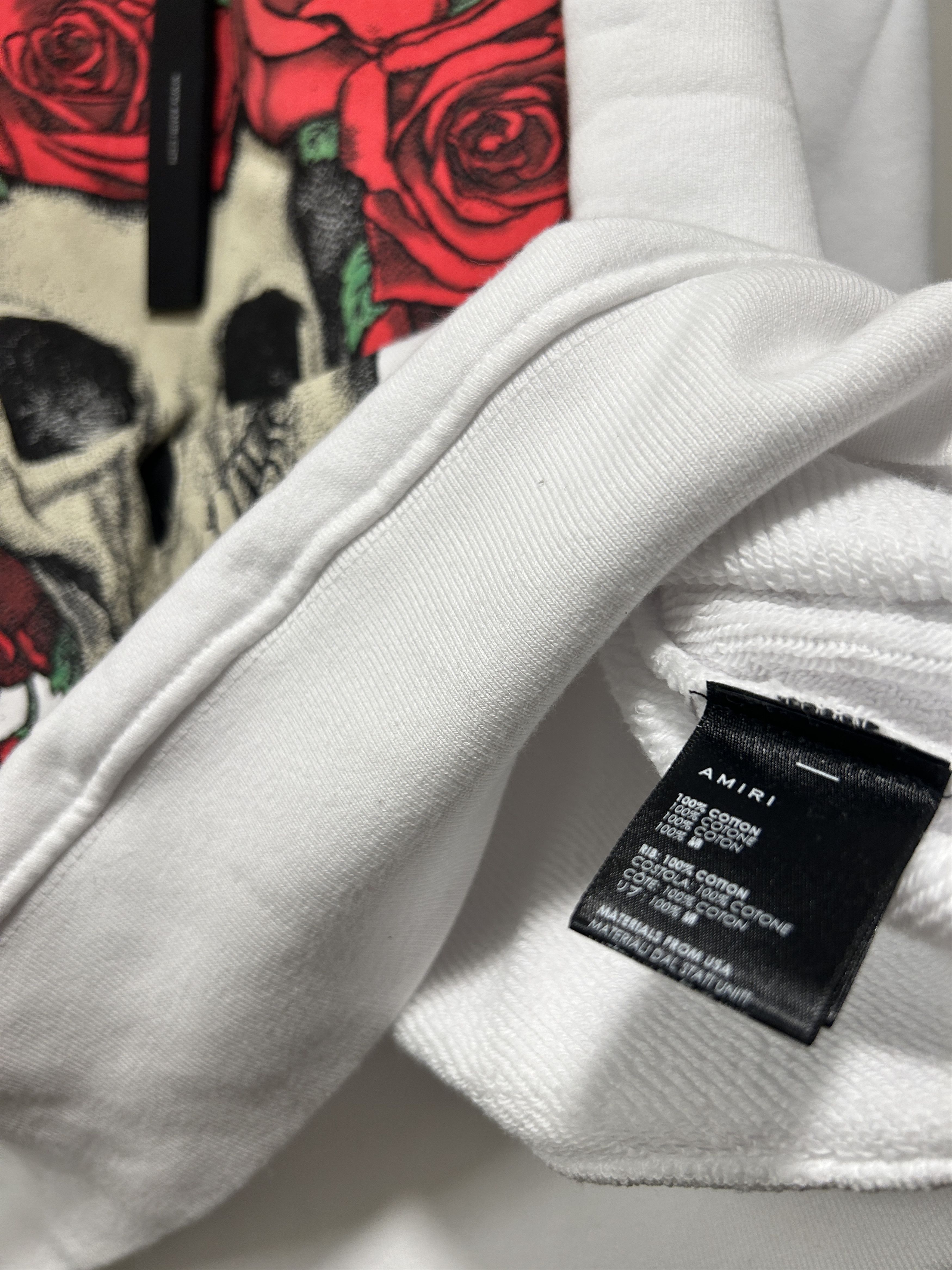 Amiri × Grateful Dead Amiri white grateful dead sweatshirt skull crewneck Size US M / EU 48-50 / 2 - 3 Thumbnail