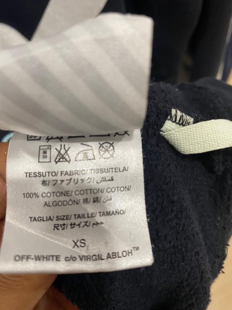 Off-White off white over size sweatshirt mirror mirror Size US XS / EU 42 / 0 - 9 Thumbnail