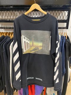 Off White Mirror Sweatshirt | Grailed