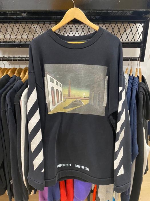 Off white store sweater mirror mirror