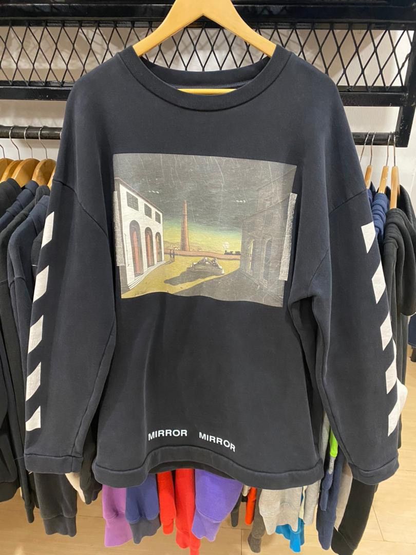 Off white sweater mirror mirror outlet