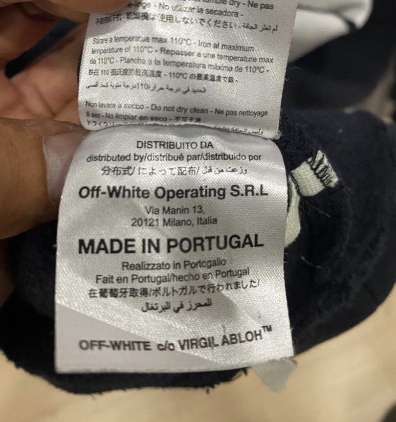 Off-White off white over size sweatshirt mirror mirror Size US XS / EU 42 / 0 - 10 Thumbnail