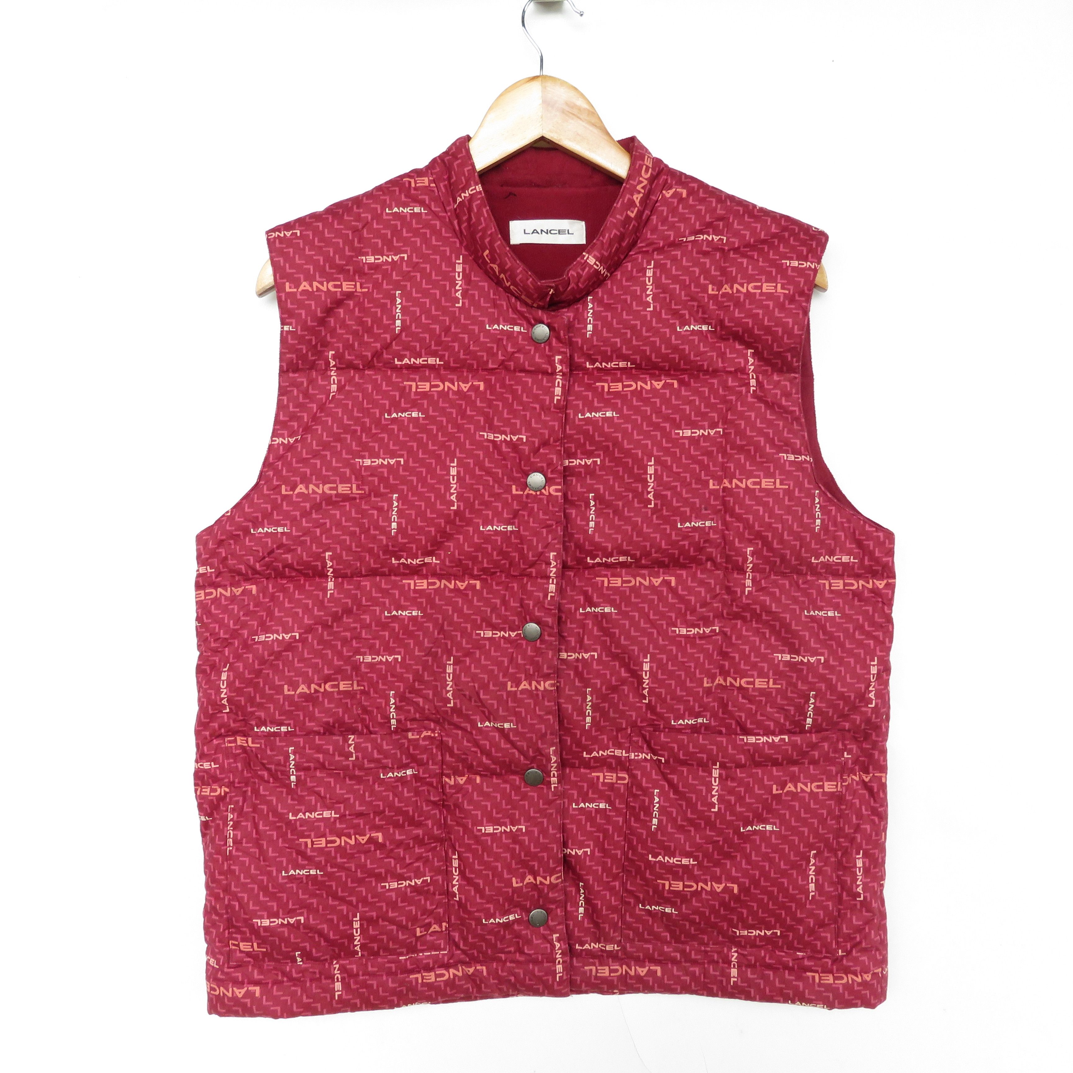 Lancel LAST CALL Lancel Monogram Puffer Down Vest | Grailed