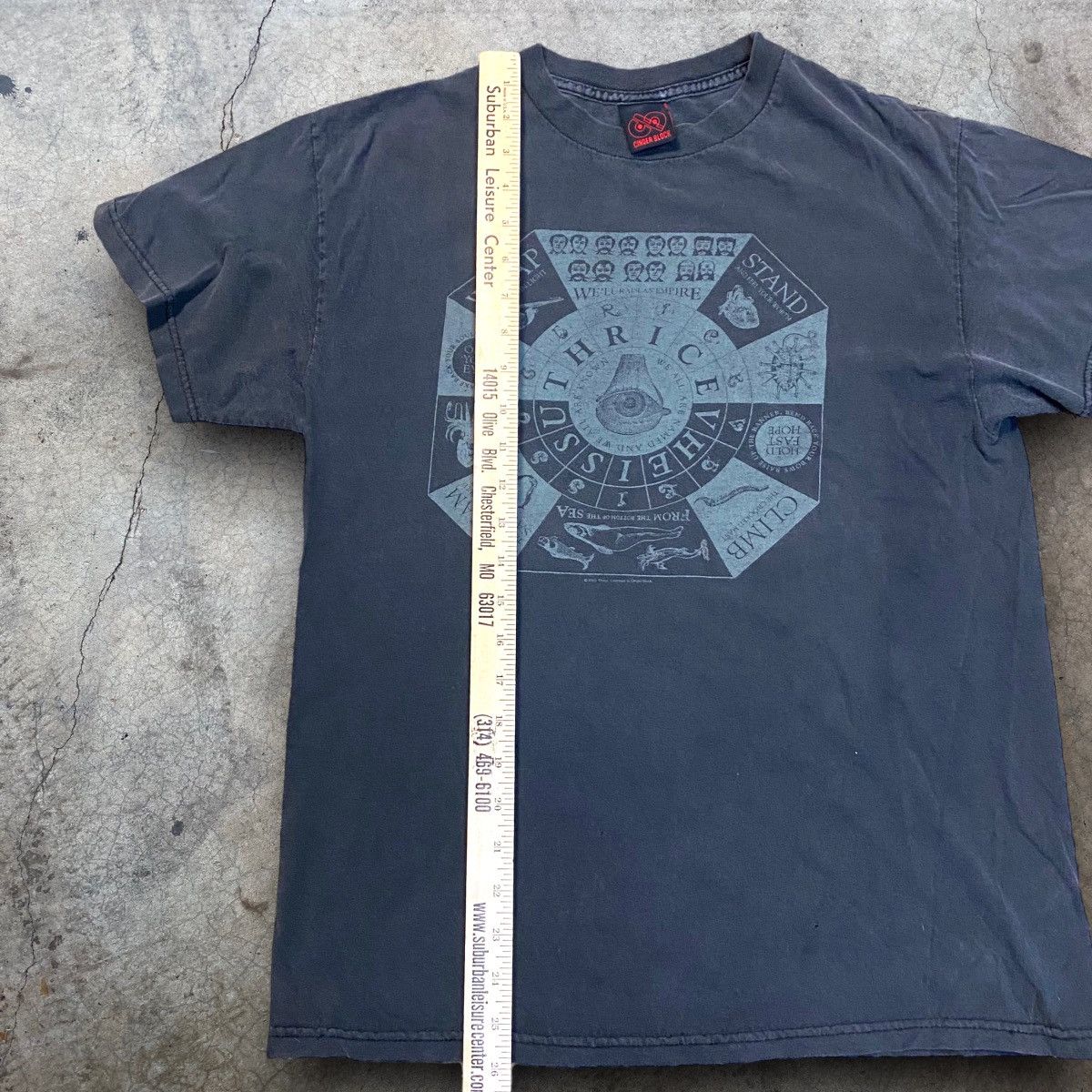 Band Tees × Vintage Vintage 2005 Thrice Band T-shirt Size US M / EU 48-50 / 2 - 5 Thumbnail
