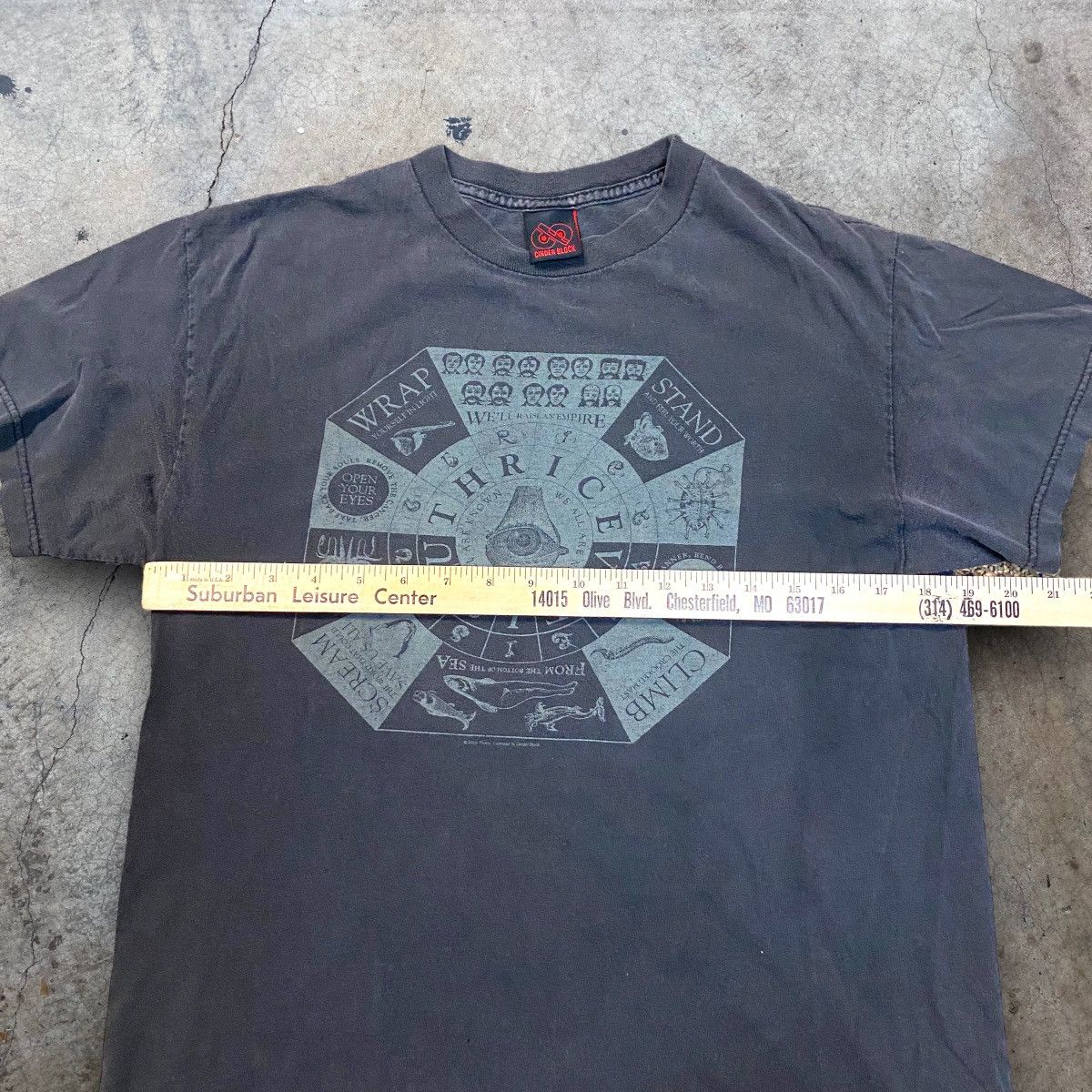 Band Tees × Vintage Vintage 2005 Thrice Band T-shirt Size US M / EU 48-50 / 2 - 4 Thumbnail
