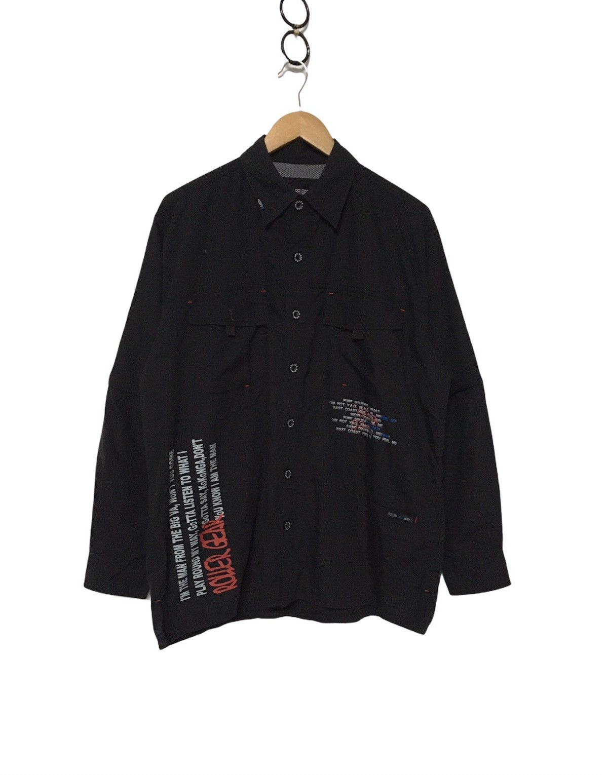 Vintage 🔥Roller Gear Long Sleeve Workers Button Shirts Size US L / EU 52-54 / 3 - 1 Thumbnail