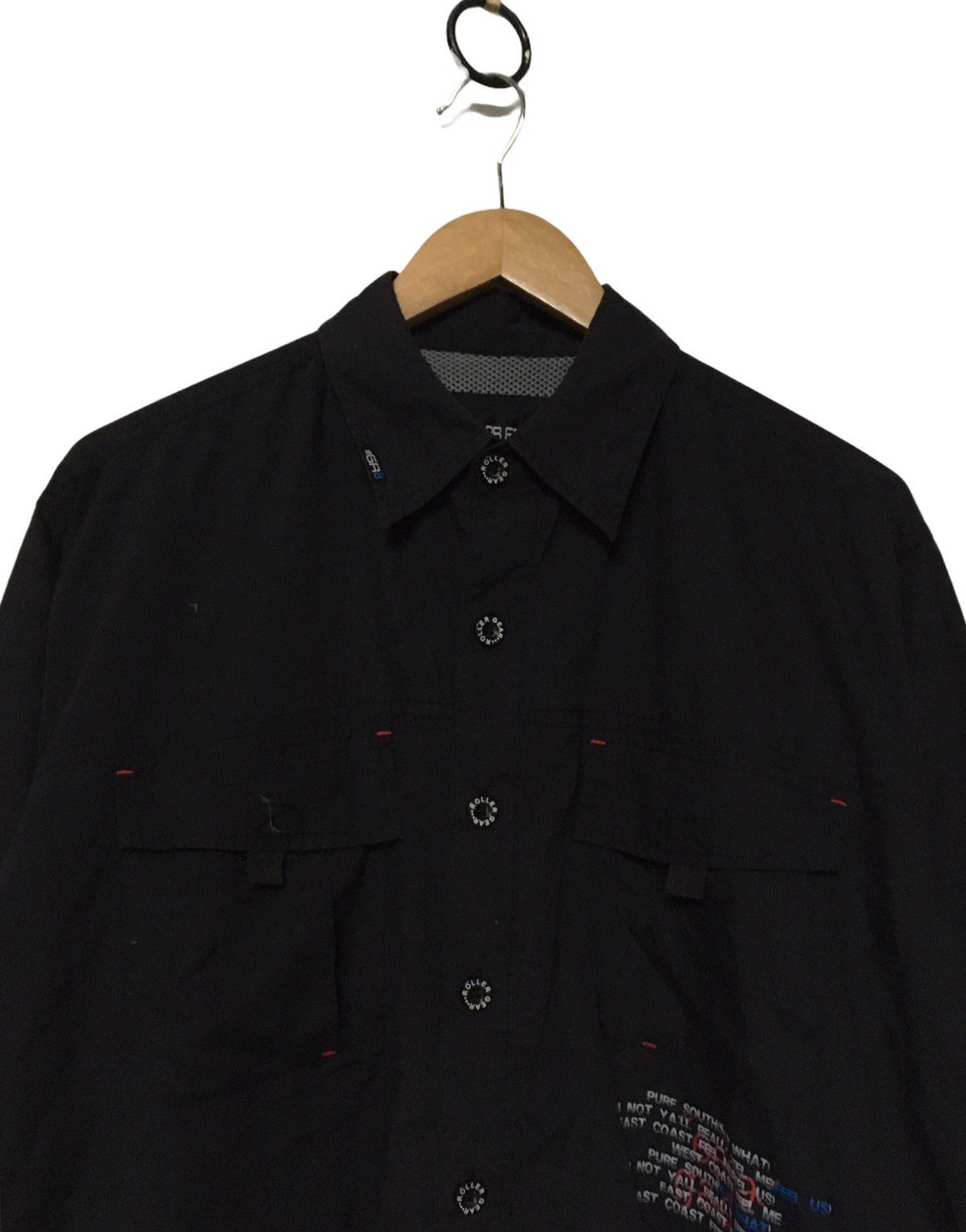 Vintage 🔥Roller Gear Long Sleeve Workers Button Shirts Size US L / EU 52-54 / 3 - 3 Thumbnail