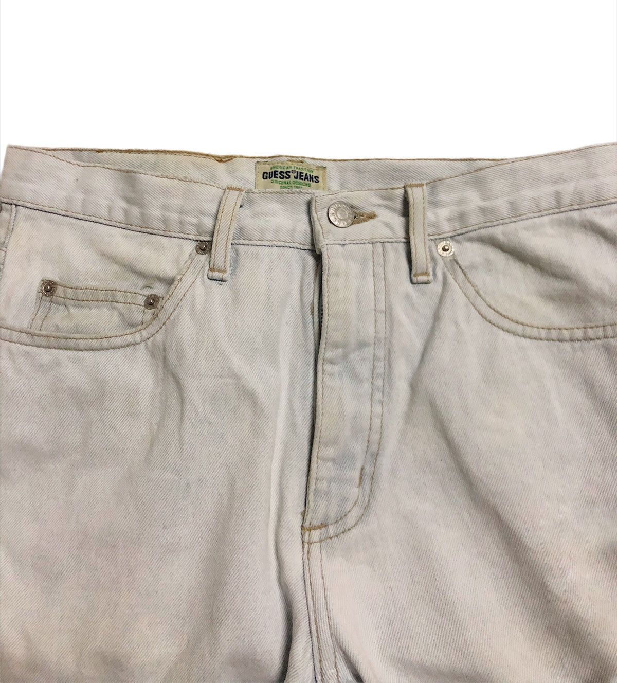 Guess × Vintage 🔥Guess Nice Denim Jeans Size US 29 - 3 Thumbnail