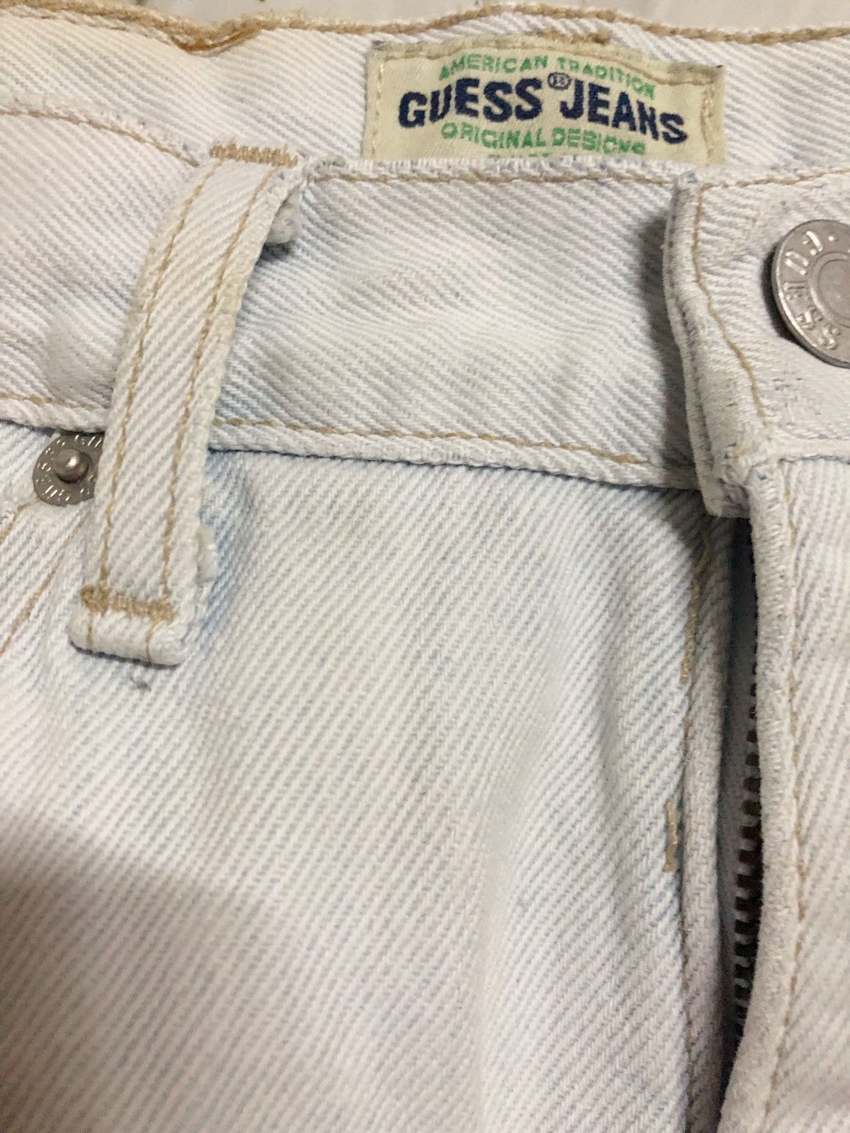 Guess × Vintage 🔥Guess Nice Denim Jeans Size US 29 - 5 Thumbnail