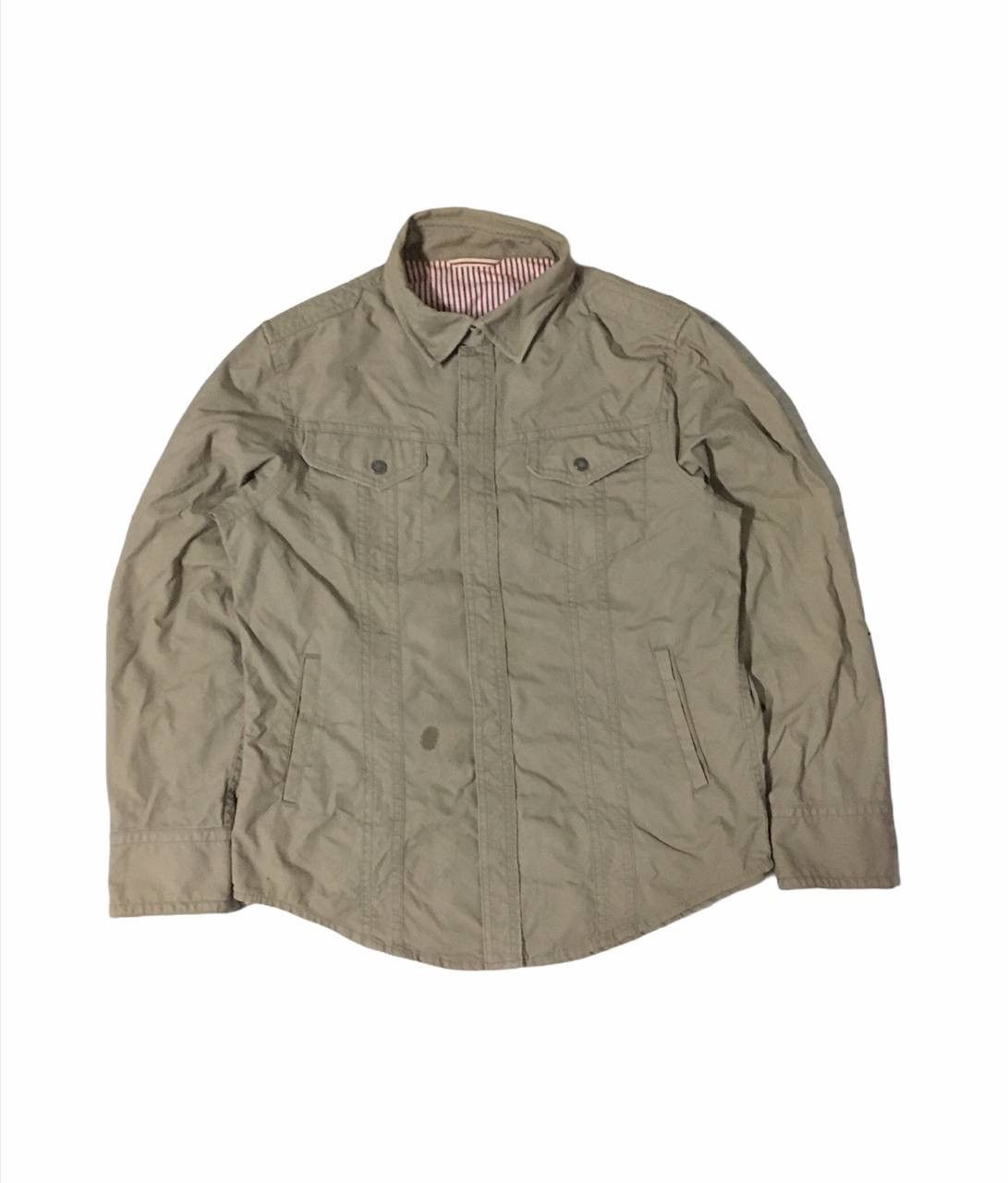 Japanese Brand × Uniqlo 🔥Uniqlo Long Sleeve Button Flap Cotton Jacket Size US M / EU 48-50 / 2 - 1 Thumbnail