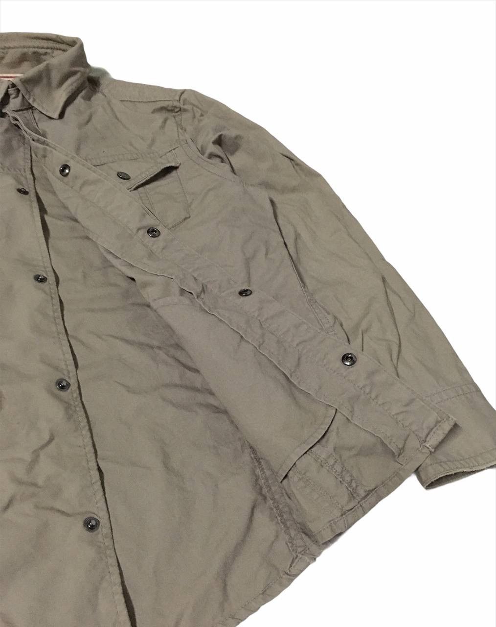 Japanese Brand × Uniqlo 🔥Uniqlo Long Sleeve Button Flap Cotton Jacket Size US M / EU 48-50 / 2 - 3 Thumbnail