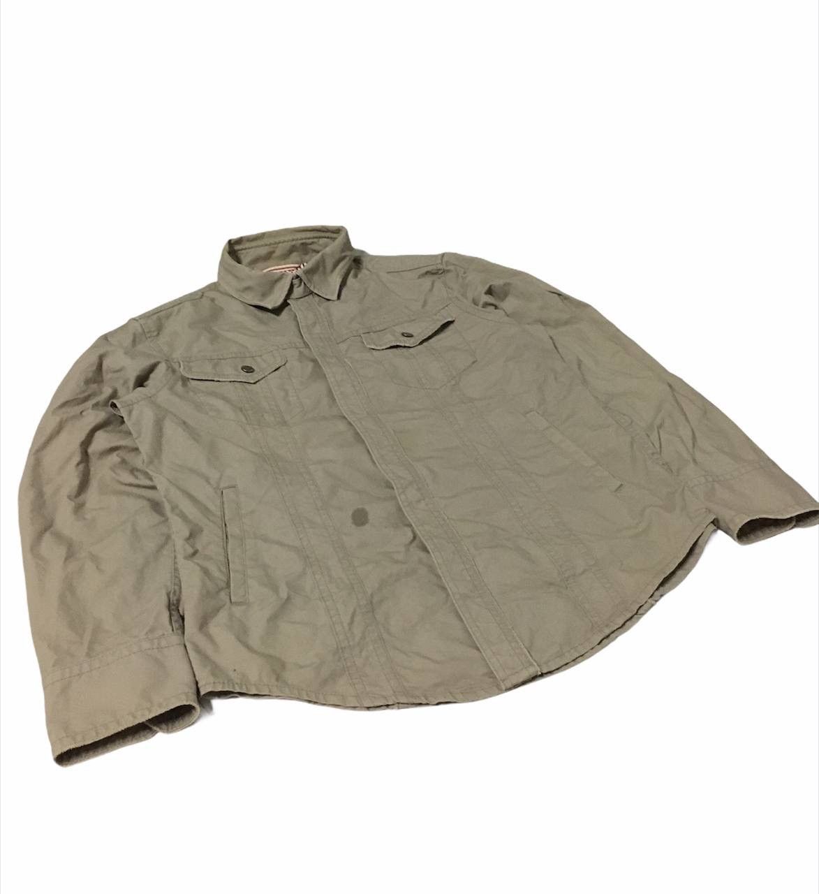 Japanese Brand × Uniqlo 🔥Uniqlo Long Sleeve Button Flap Cotton Jacket Size US M / EU 48-50 / 2 - 4 Thumbnail