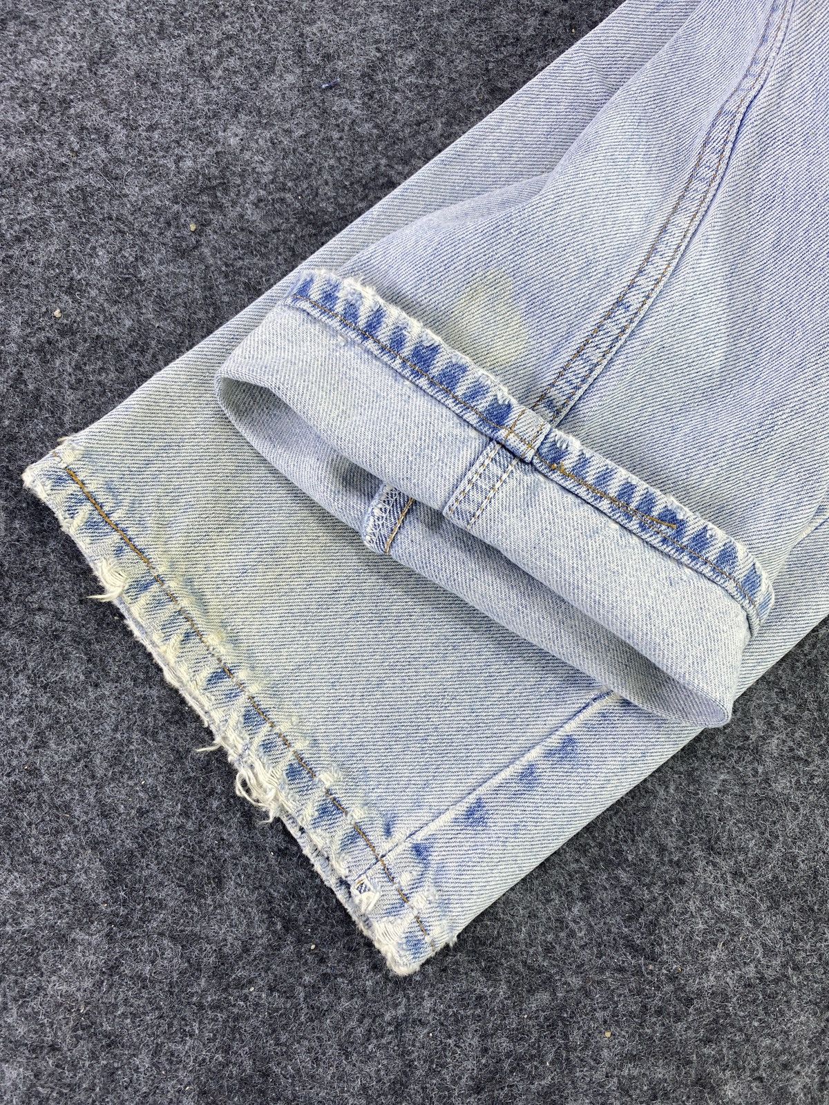 Jean 90s Vintage Levis 505 Faded Blue Jeans - J544 Size US 34 / EU 50 - 10 Thumbnail