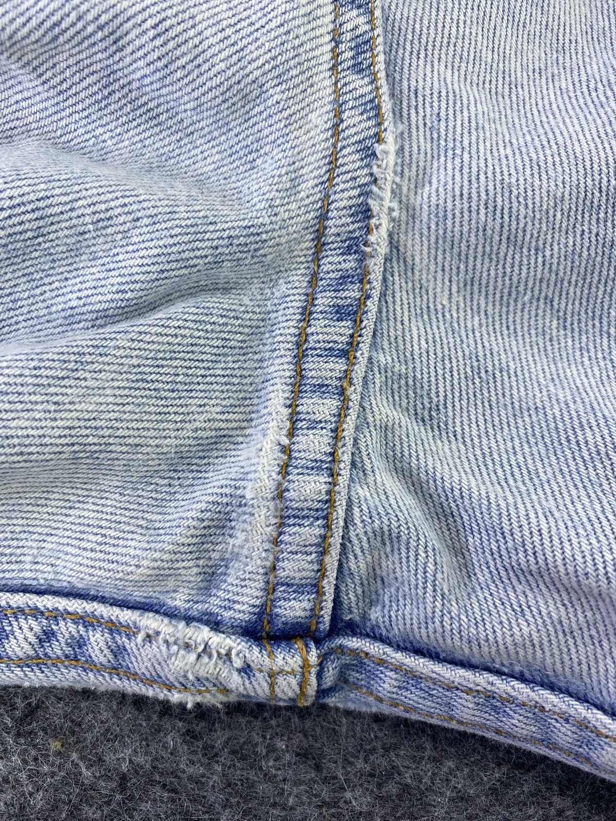 Jean 90s Vintage Levis 505 Faded Blue Jeans - J544 Size US 34 / EU 50 - 15 Thumbnail