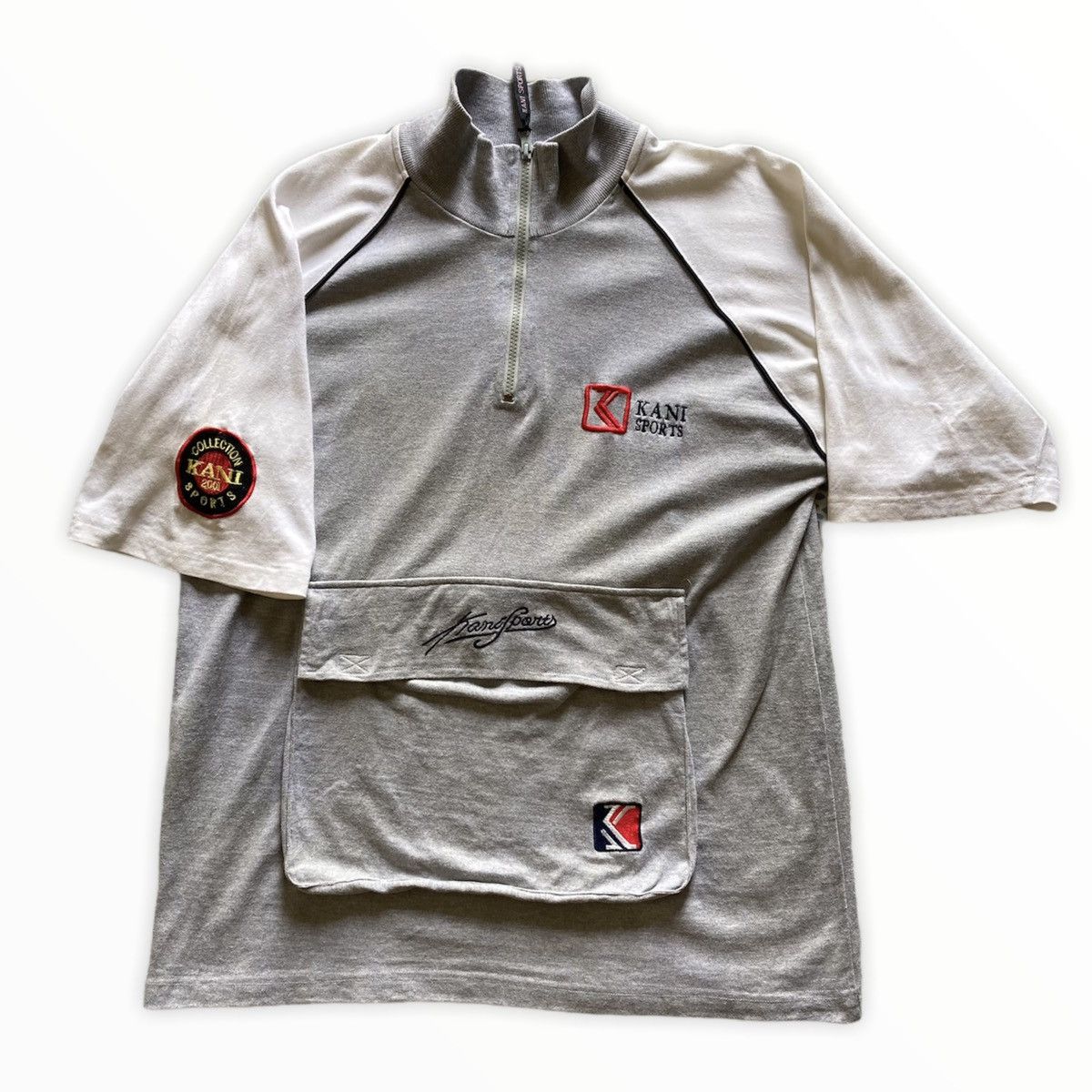 Fubu × JNCO × Karl Kani 🇯🇵 VINTAGE KARL KANI EMBROIDERED LOGO POLO TSHIRT Size US L / EU 52-54 / 3 - 1 Thumbnail
