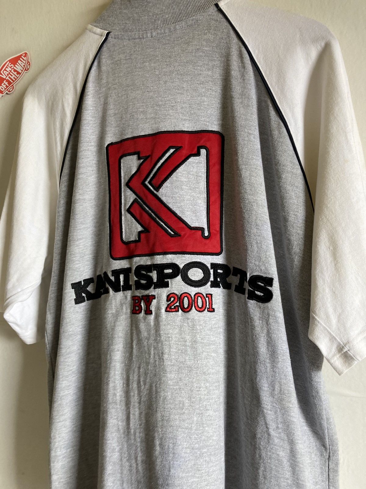 Fubu × JNCO × Karl Kani 🇯🇵 VINTAGE KARL KANI EMBROIDERED LOGO POLO TSHIRT Size US L / EU 52-54 / 3 - 10 Thumbnail