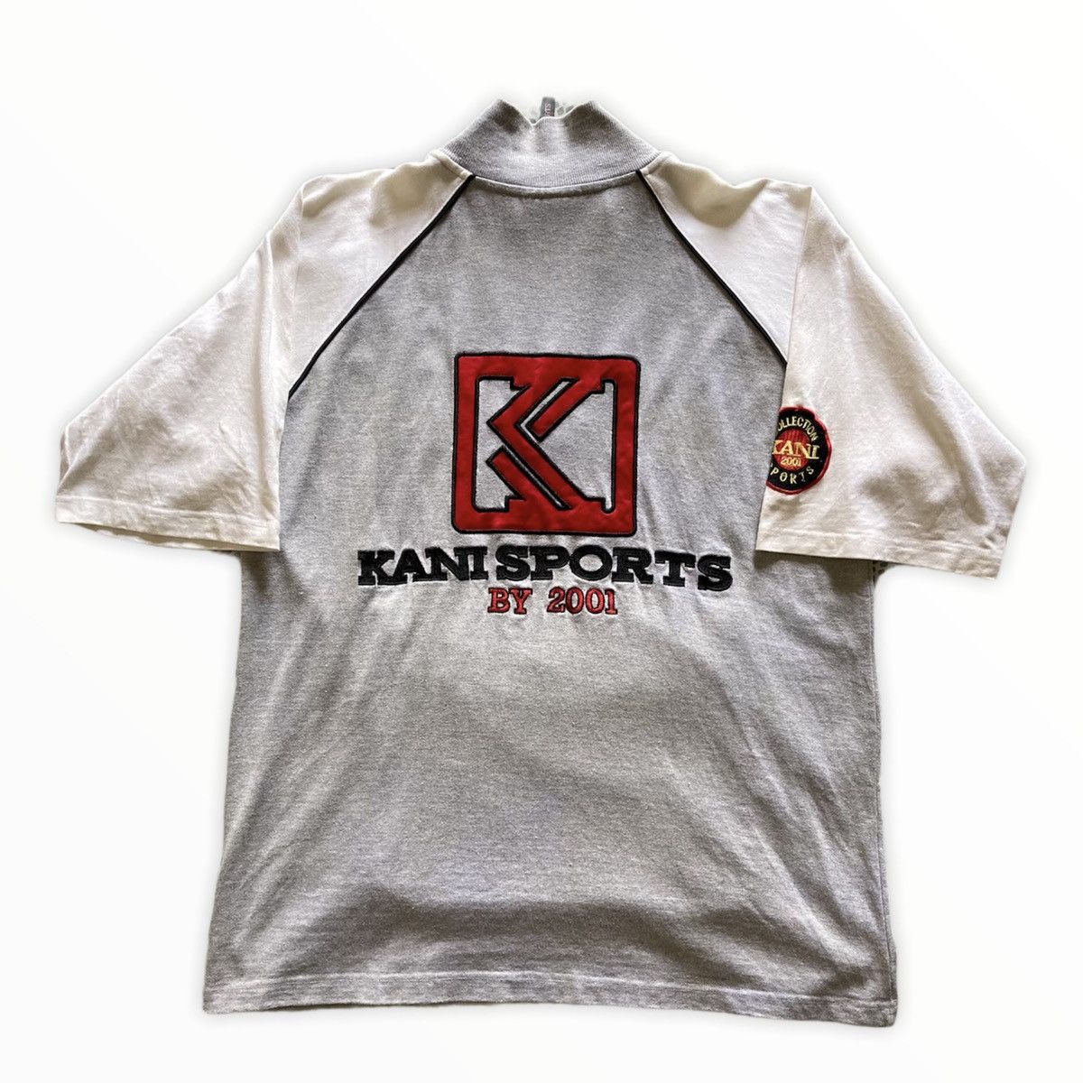 Fubu × JNCO × Karl Kani 🇯🇵 VINTAGE KARL KANI EMBROIDERED LOGO POLO TSHIRT Size US L / EU 52-54 / 3 - 2 Thumbnail