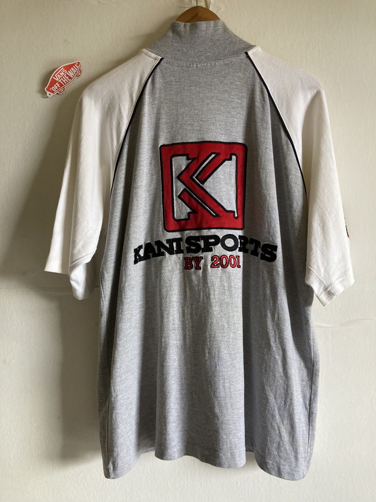 Fubu × JNCO × Karl Kani 🇯🇵 VINTAGE KARL KANI EMBROIDERED LOGO POLO TSHIRT Size US L / EU 52-54 / 3 - 4 Thumbnail