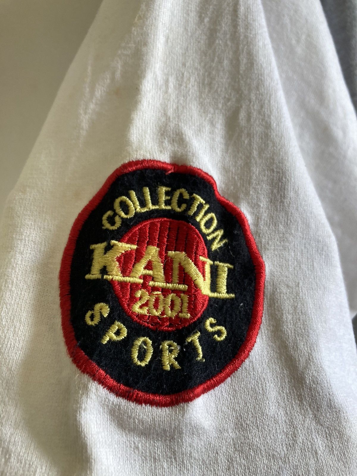 Fubu × JNCO × Karl Kani 🇯🇵 VINTAGE KARL KANI EMBROIDERED LOGO POLO TSHIRT Size US L / EU 52-54 / 3 - 6 Thumbnail