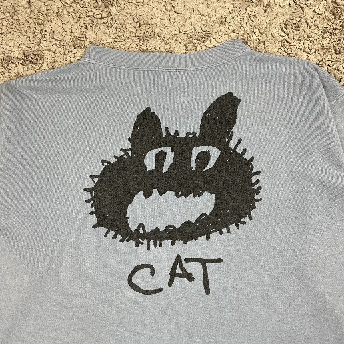 Vintage Vintage Art Cat by Harlem Store Sweatshirt Size US XL / EU 56 / 4 - 5 Thumbnail