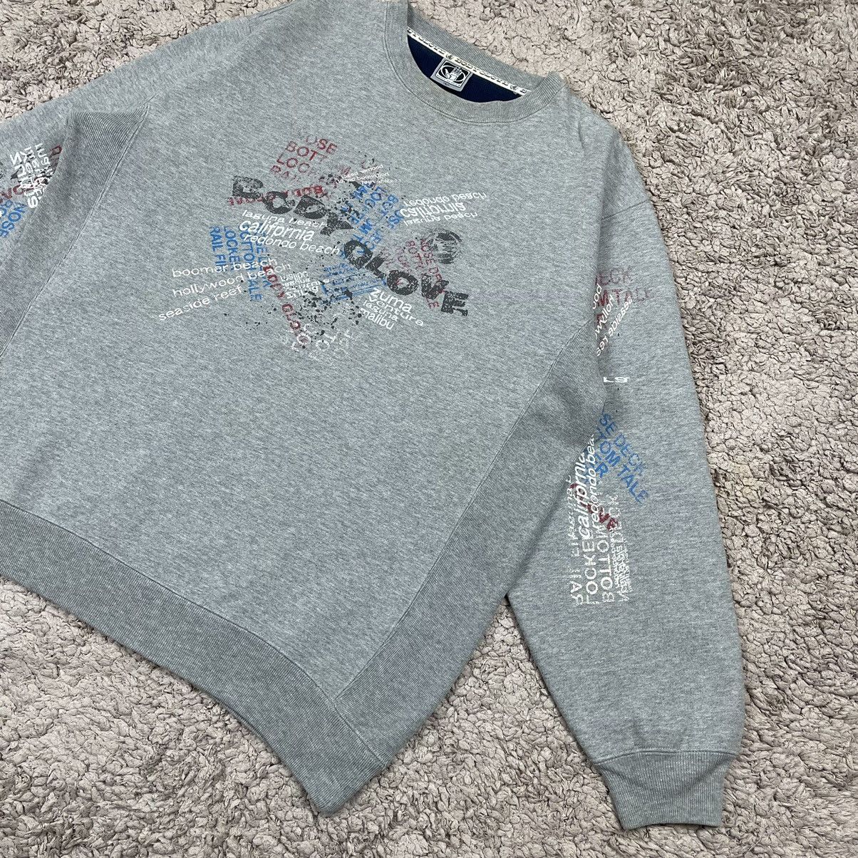 Body Glove Vintage Body Glove Overprint Sweatshirt Size US L / EU 52-54 / 3 - 4 Thumbnail