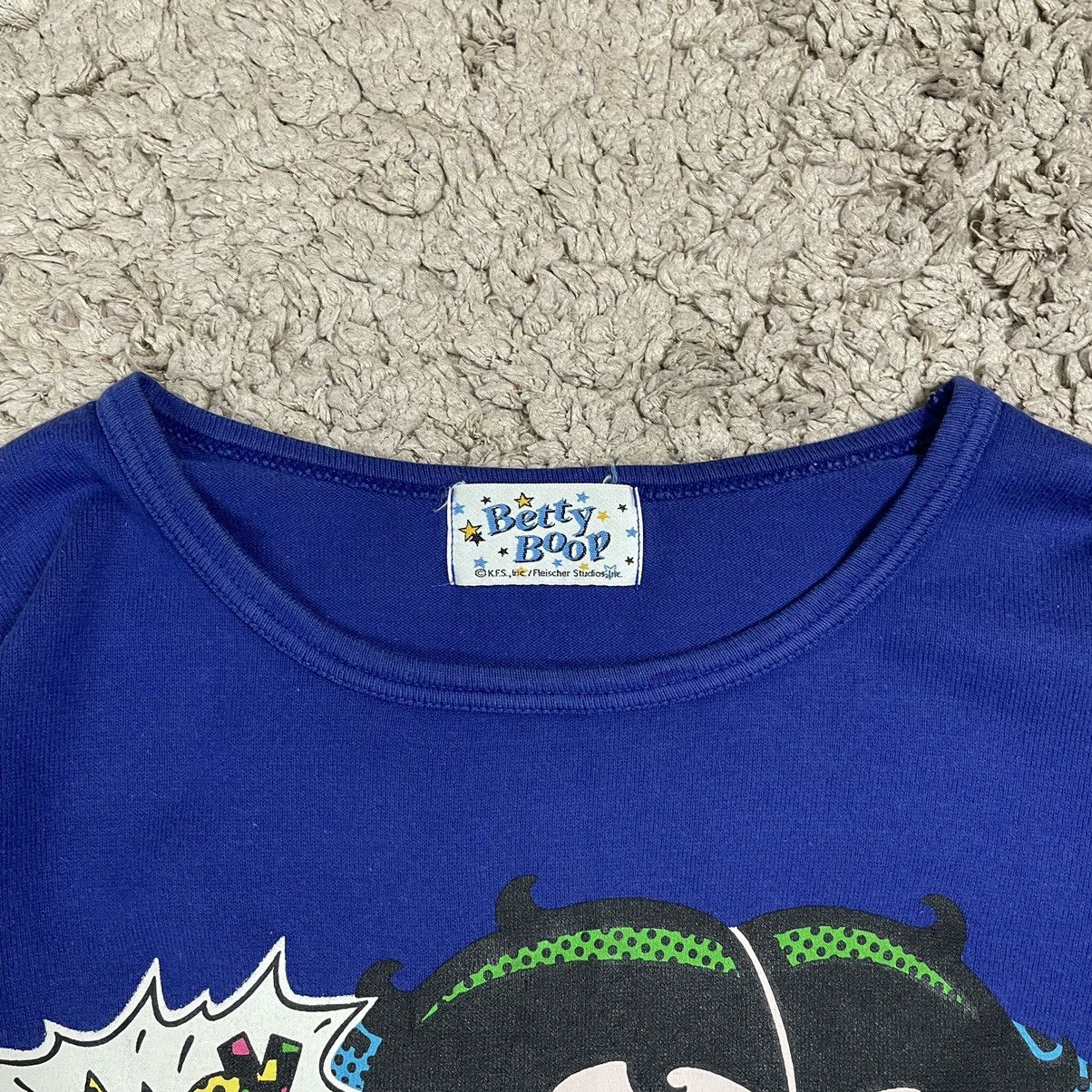 Cartoon Network Vintage Betty Boob Longsleeve T-shirt Size US M / EU 48-50 / 2 - 13 Thumbnail