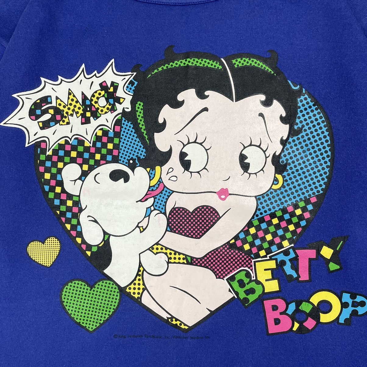 Cartoon Network Vintage Betty Boob Longsleeve T-shirt Size US M / EU 48-50 / 2 - 6 Thumbnail