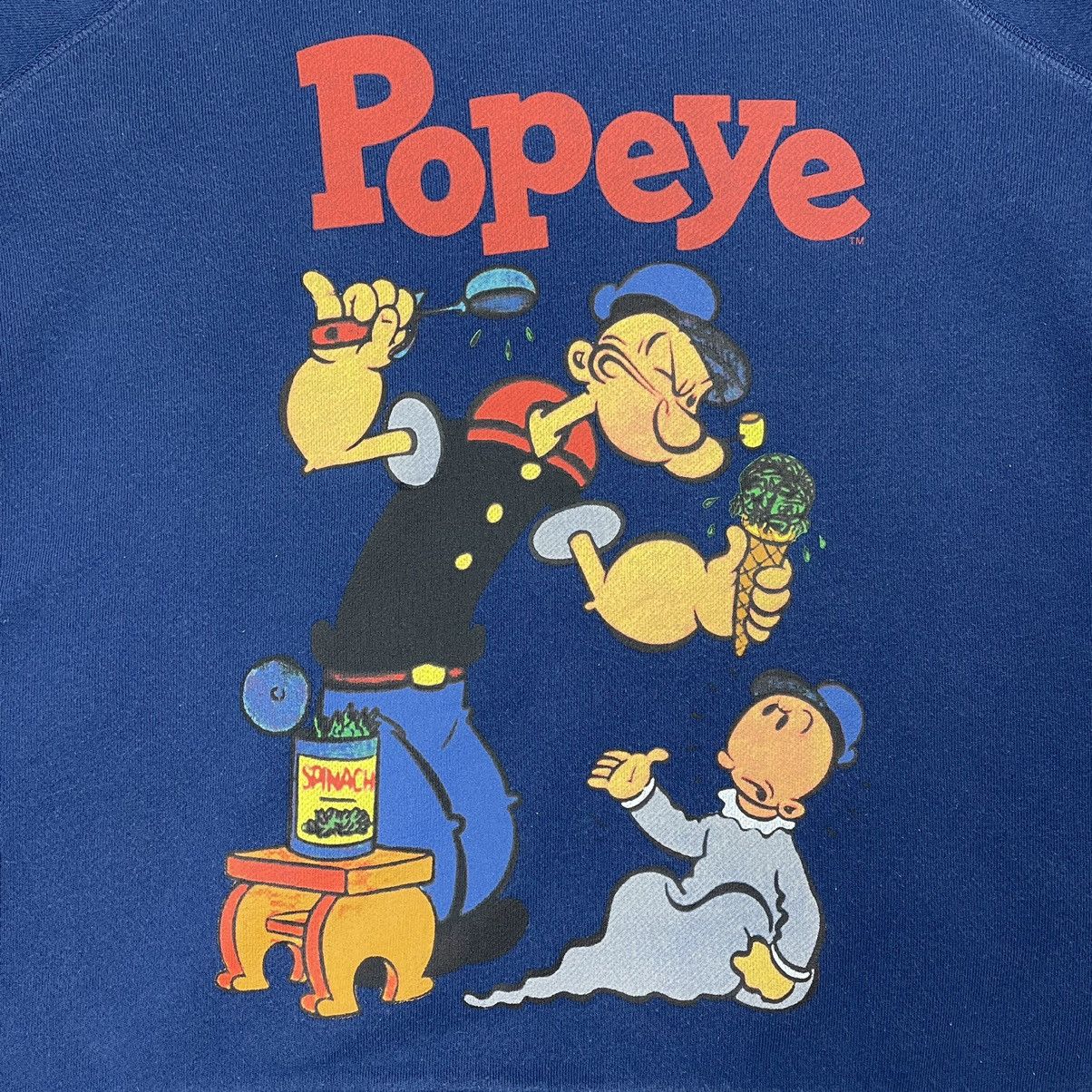 Cartoon Network × Japanese Brand × Uniqlo Popeye The Sailorman By Uniqlo Sweatshirt Size US L / EU 52-54 / 3 - 8 Thumbnail