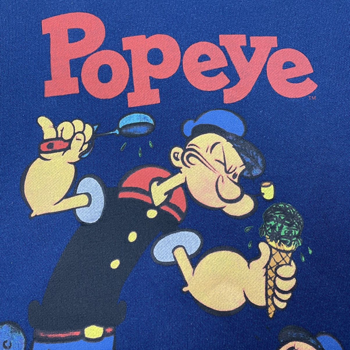 Cartoon Network × Japanese Brand × Uniqlo Popeye The Sailorman By Uniqlo Sweatshirt Size US L / EU 52-54 / 3 - 9 Thumbnail