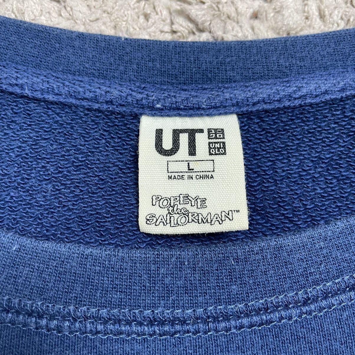 Cartoon Network × Japanese Brand × Uniqlo Popeye The Sailorman By Uniqlo Sweatshirt Size US L / EU 52-54 / 3 - 10 Thumbnail