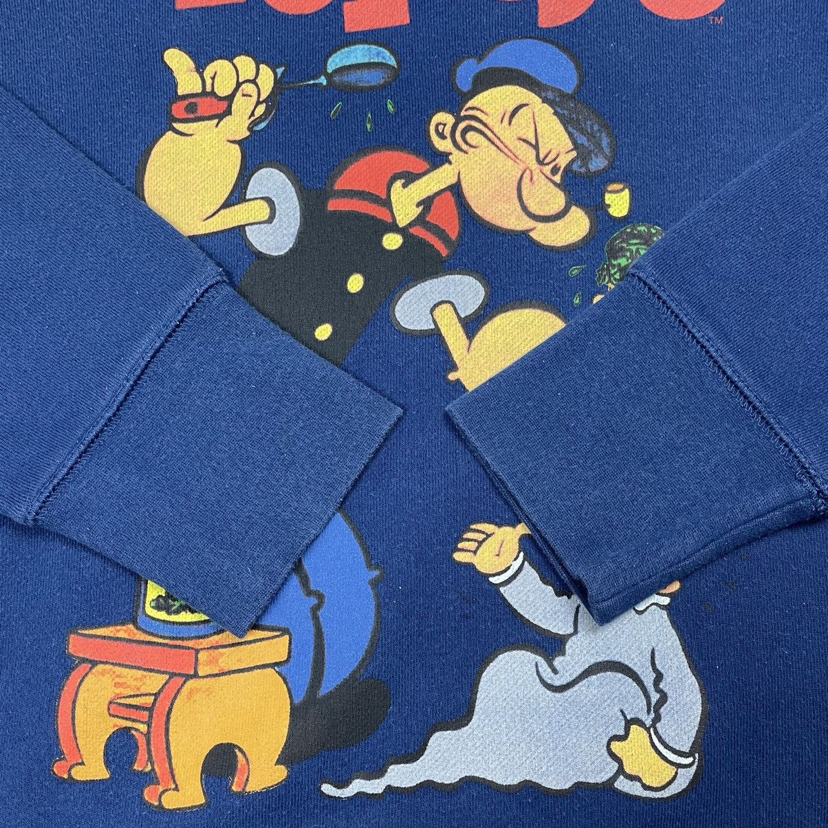Cartoon Network × Japanese Brand × Uniqlo Popeye The Sailorman By Uniqlo Sweatshirt Size US L / EU 52-54 / 3 - 7 Thumbnail