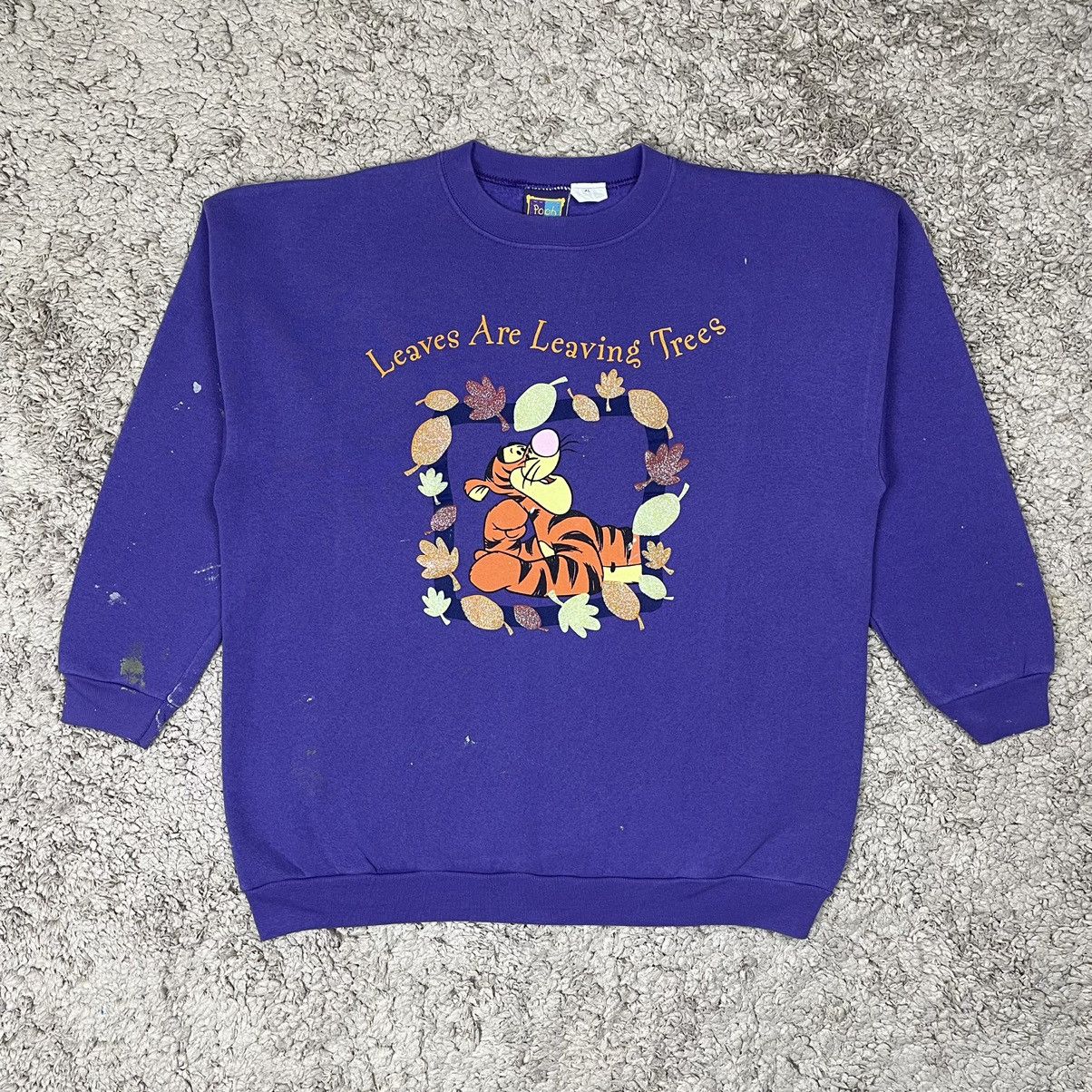 Disney Vintage Winnie The Pooh Sweatshirt Size US XL / EU 56 / 4 - 1 Thumbnail