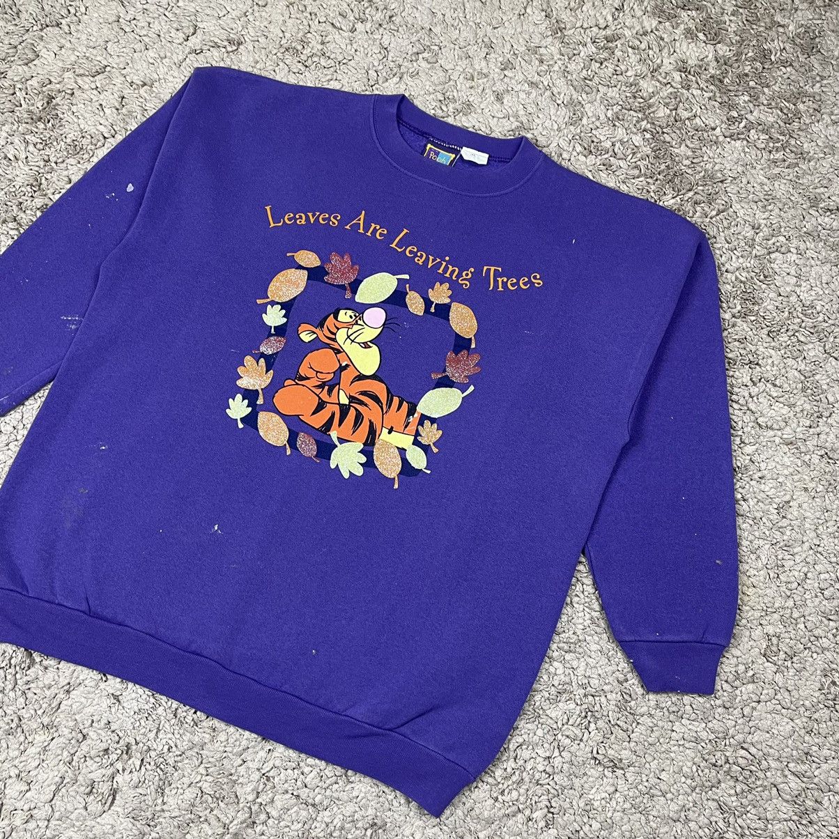 Disney Vintage Winnie The Pooh Sweatshirt Size US XL / EU 56 / 4 - 4 Thumbnail