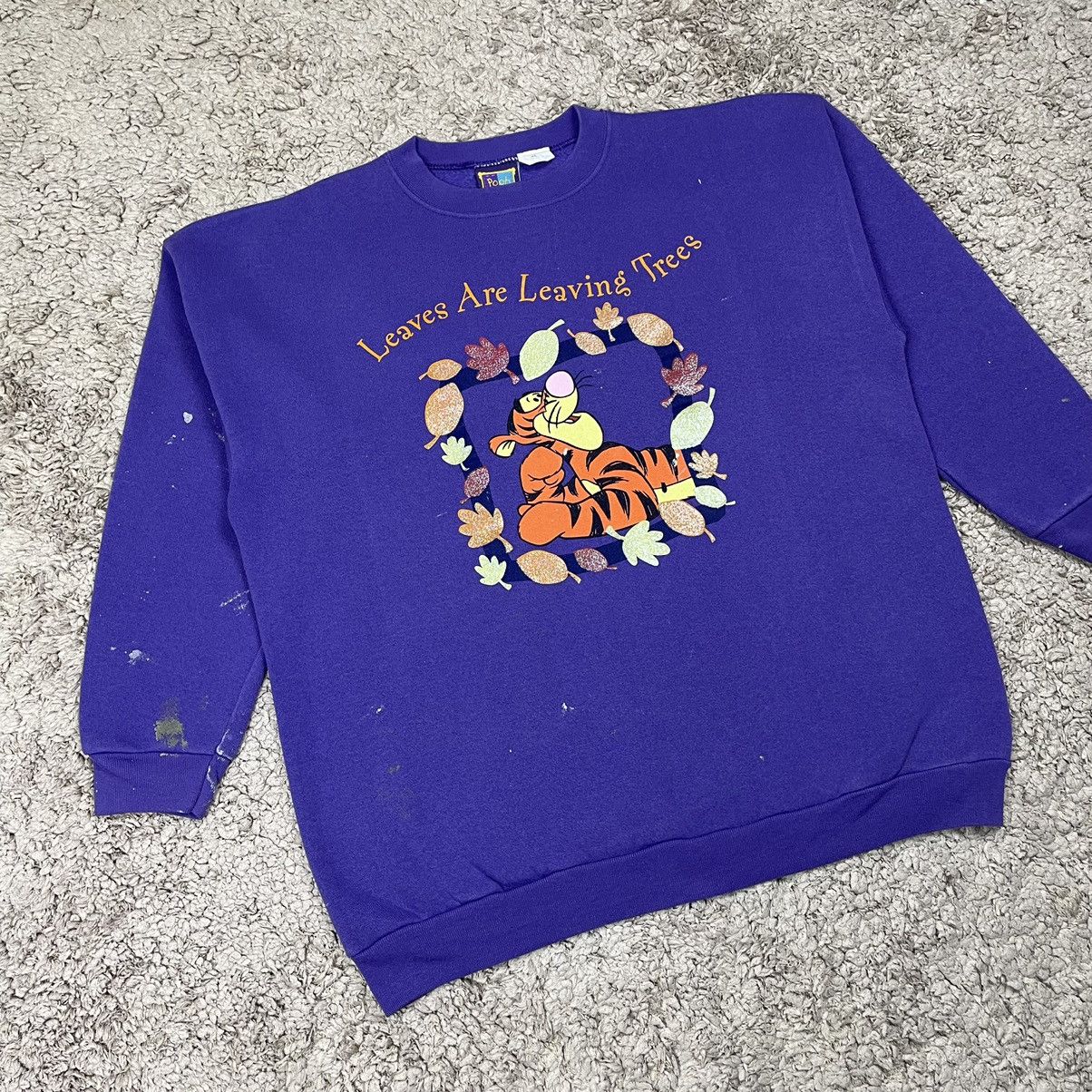 Disney Vintage Winnie The Pooh Sweatshirt Size US XL / EU 56 / 4 - 3 Thumbnail