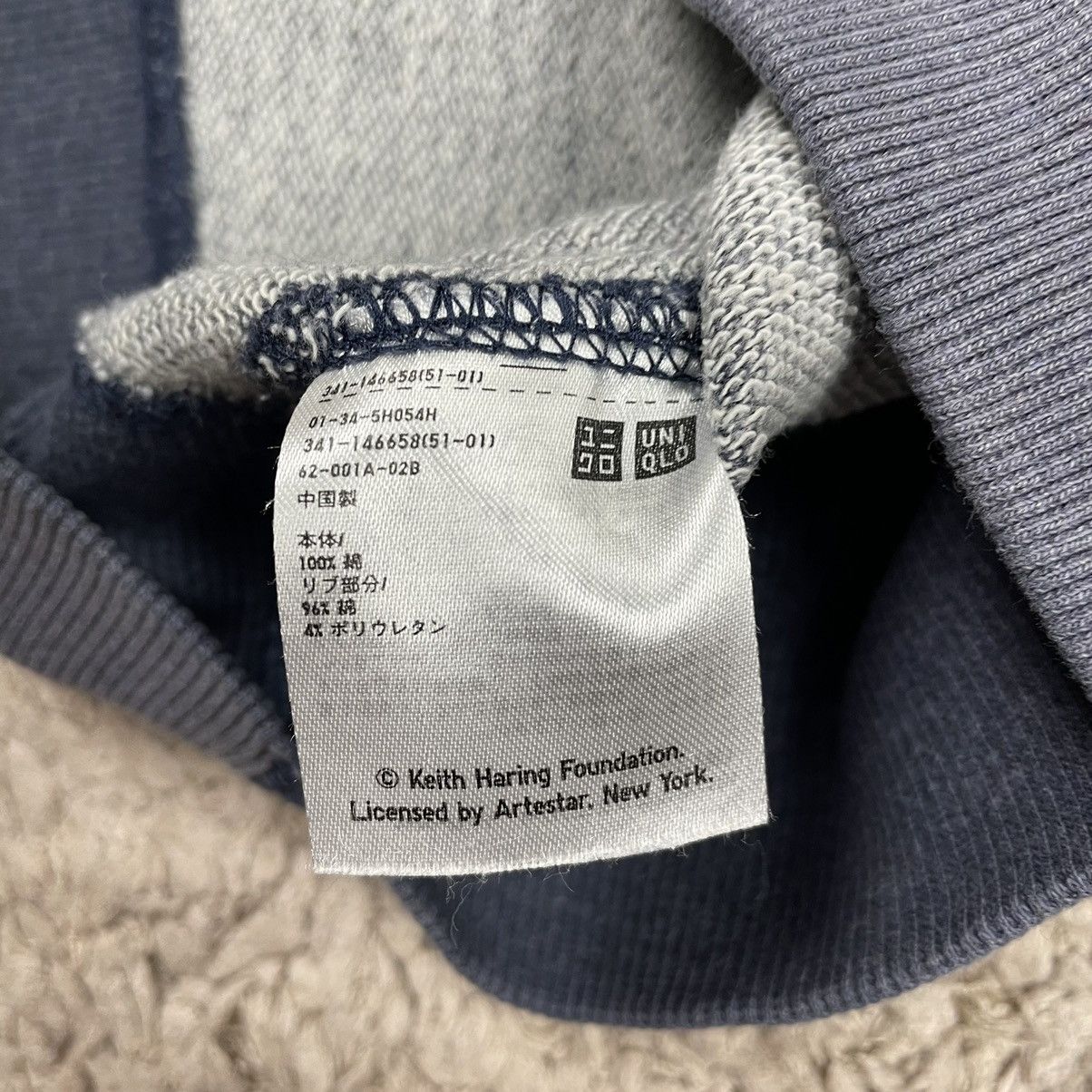 Japanese Brand × Keith Haring Keith Haring N.Y.C By Uniqlo Sweatshirt Size US L / EU 52-54 / 3 - 14 Thumbnail