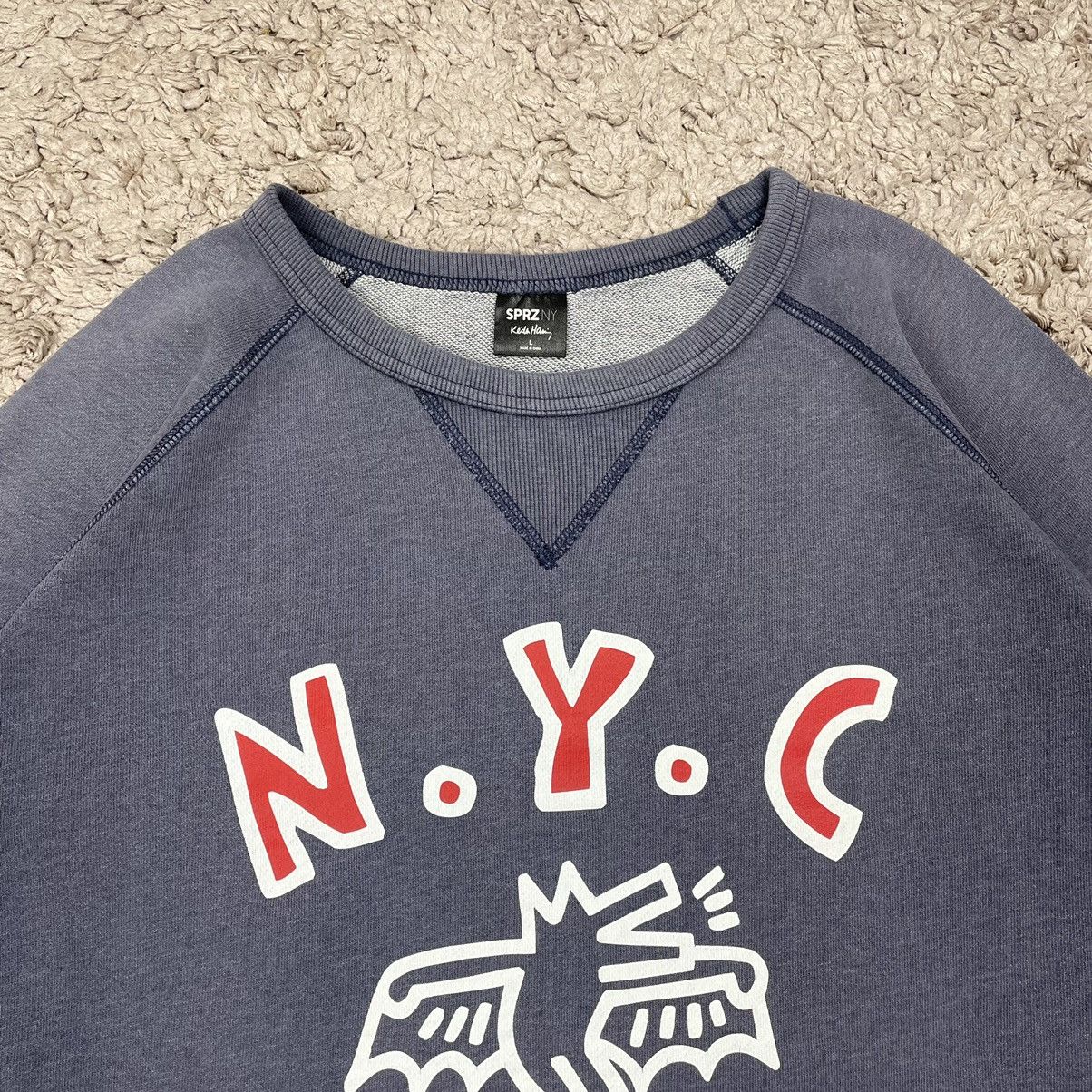 Japanese Brand × Keith Haring Keith Haring N.Y.C By Uniqlo Sweatshirt Size US L / EU 52-54 / 3 - 6 Thumbnail