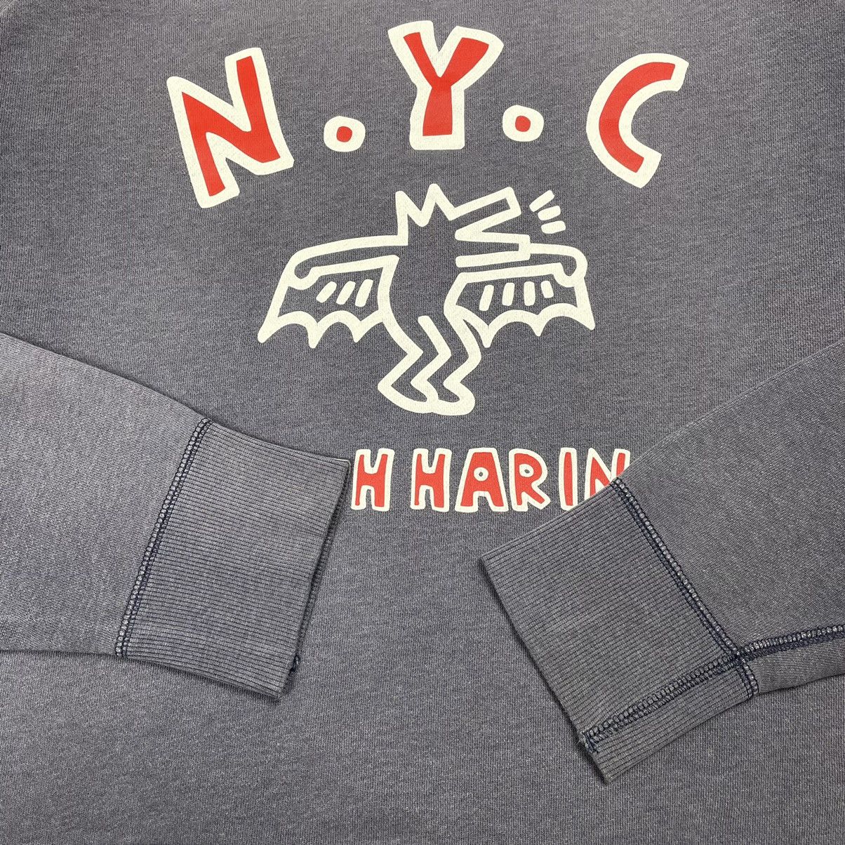 Japanese Brand × Keith Haring Keith Haring N.Y.C By Uniqlo Sweatshirt Size US L / EU 52-54 / 3 - 7 Thumbnail