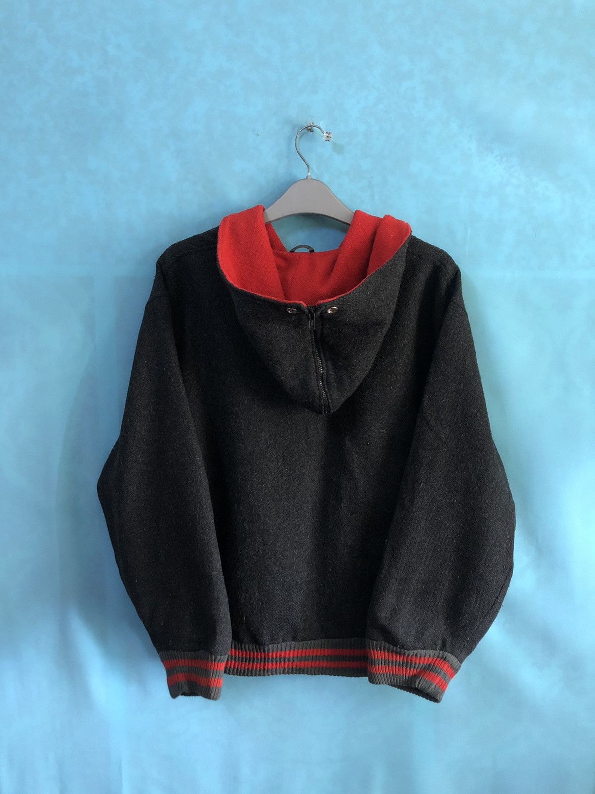 Other bonmarlen hooded zip ringer #A3 Size US L / EU 52-54 / 3 - 5 Thumbnail