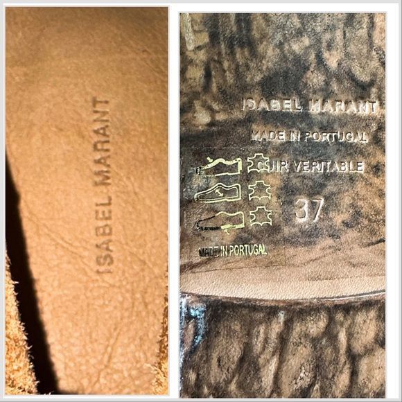 Isabel Marant Isabel Marant “Crisi” hidden wedge western boots, Size 37EU, Size US 7 / IT 37 - 12 Thumbnail