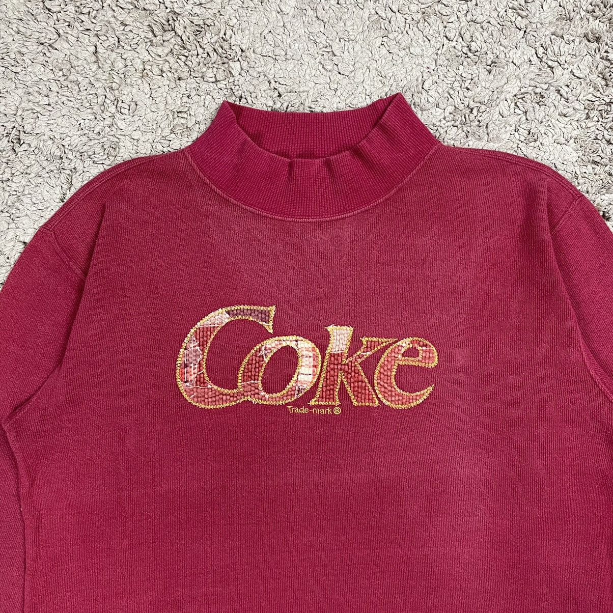 Vintage Vintage Coke Sweatshirt Size US L / EU 52-54 / 3 - 5 Thumbnail