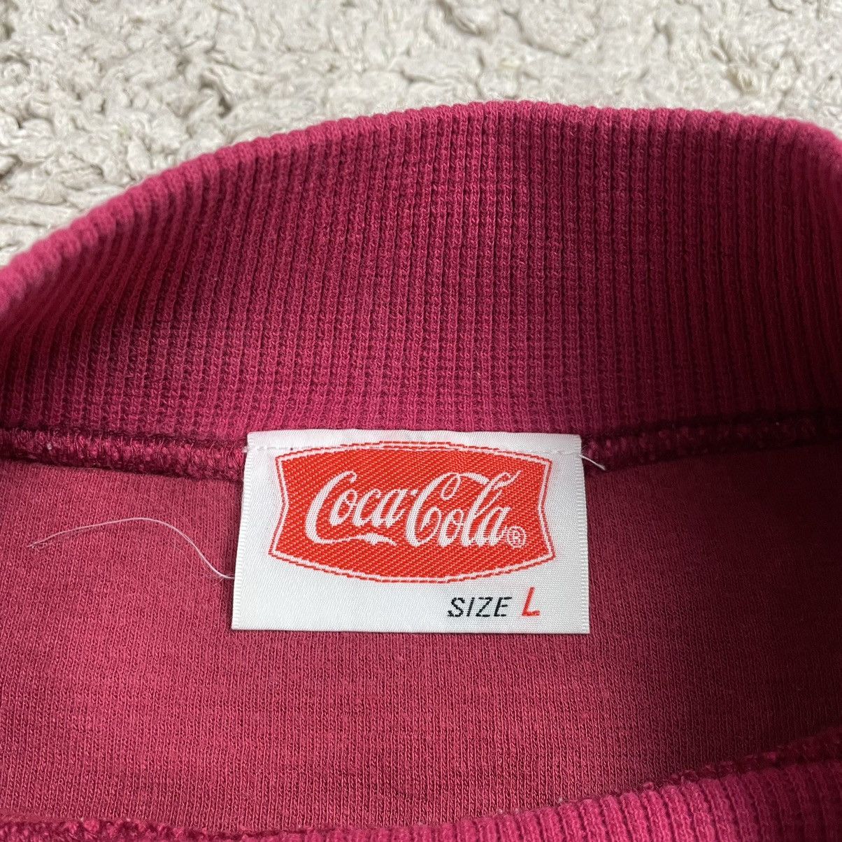 Vintage Vintage Coke Sweatshirt Size US L / EU 52-54 / 3 - 12 Thumbnail