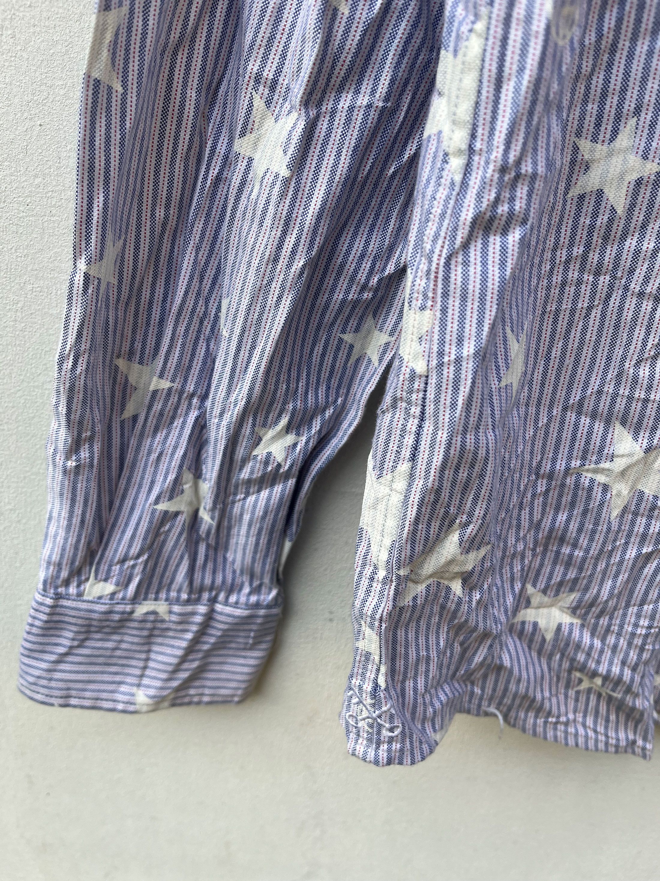 Japanese Brand × uniform experiment Soph Japan Star Fragment Design Stripe Dress Shirt Size US M / EU 48-50 / 2 - 3 Thumbnail