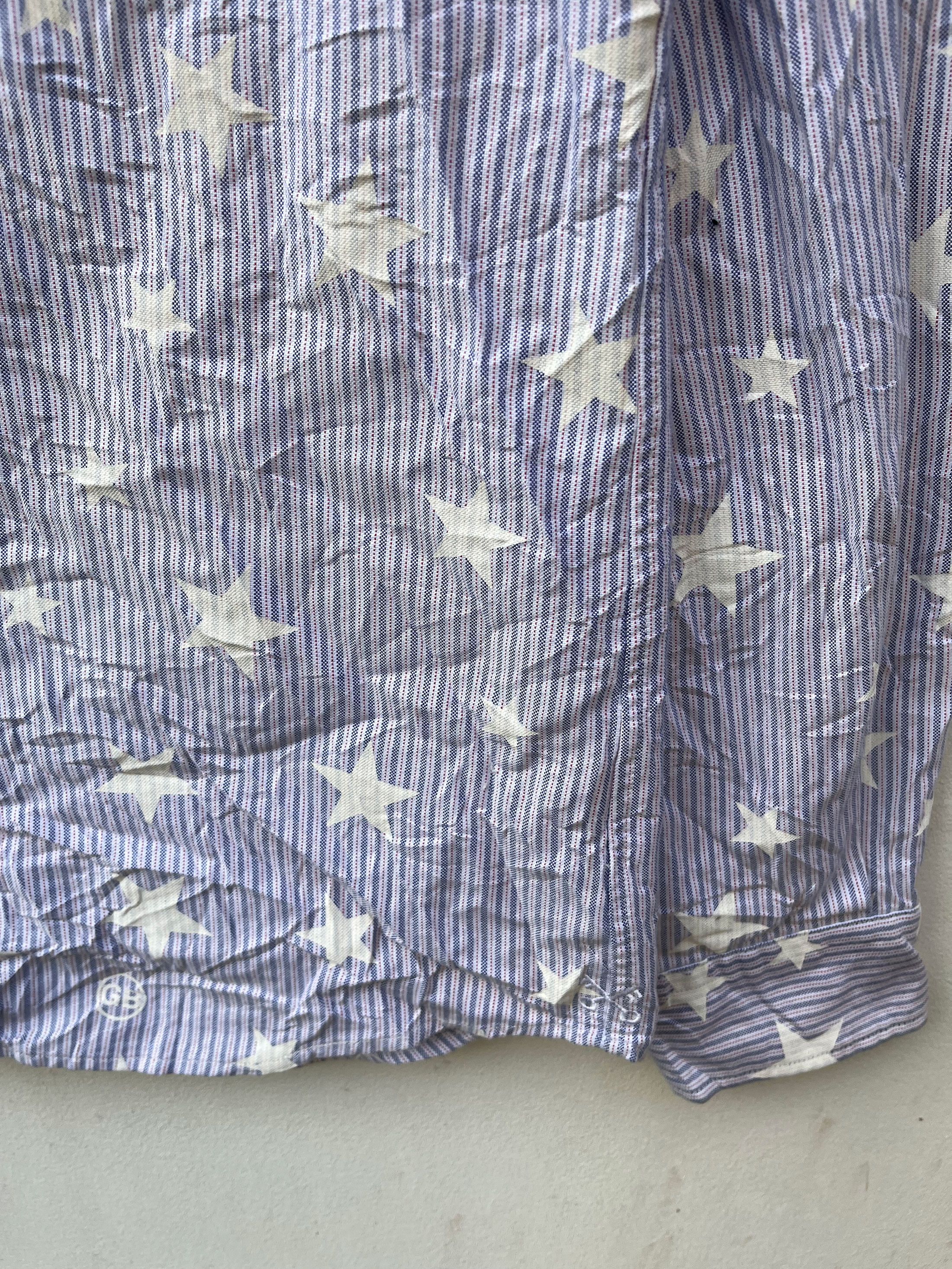 Japanese Brand × uniform experiment Soph Japan Star Fragment Design Stripe Dress Shirt Size US M / EU 48-50 / 2 - 2 Thumbnail