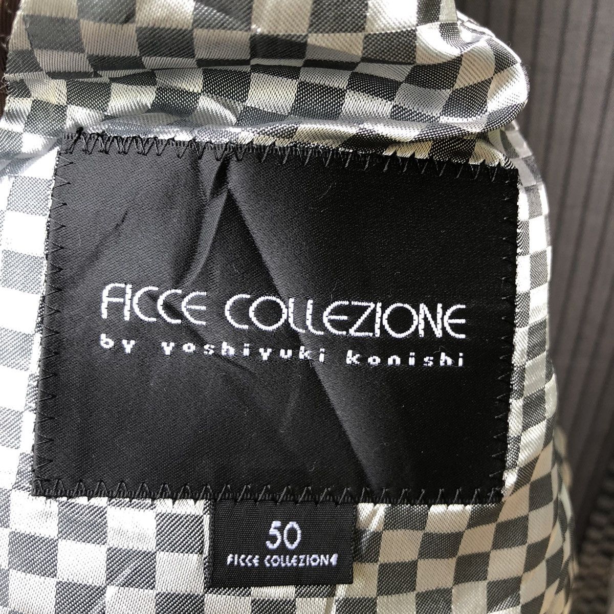 Japanese Brand 📣JAPANESE DESIGNER YOSHIYUKI KONISHI POLKADOT LINING Size US M / EU 48-50 / 2 - 8 Thumbnail