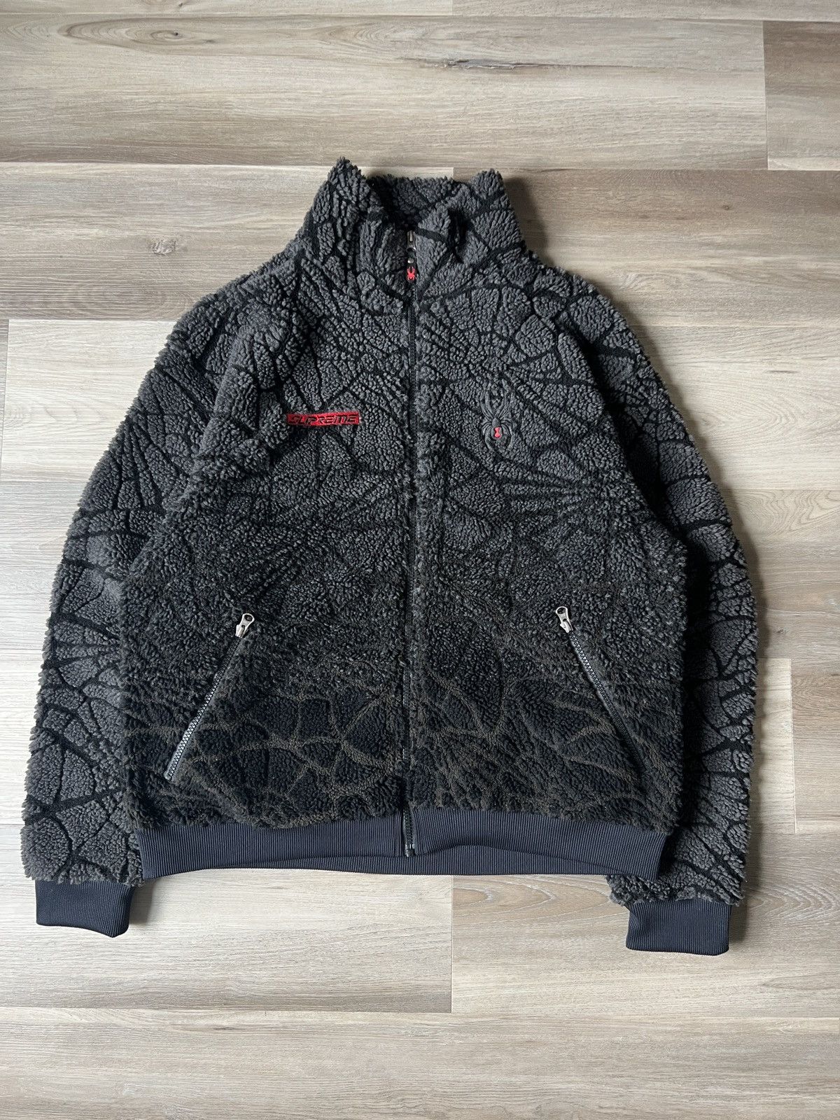 Supreme Supreme/Spyder Web Polar Fleece Jacket | Grailed