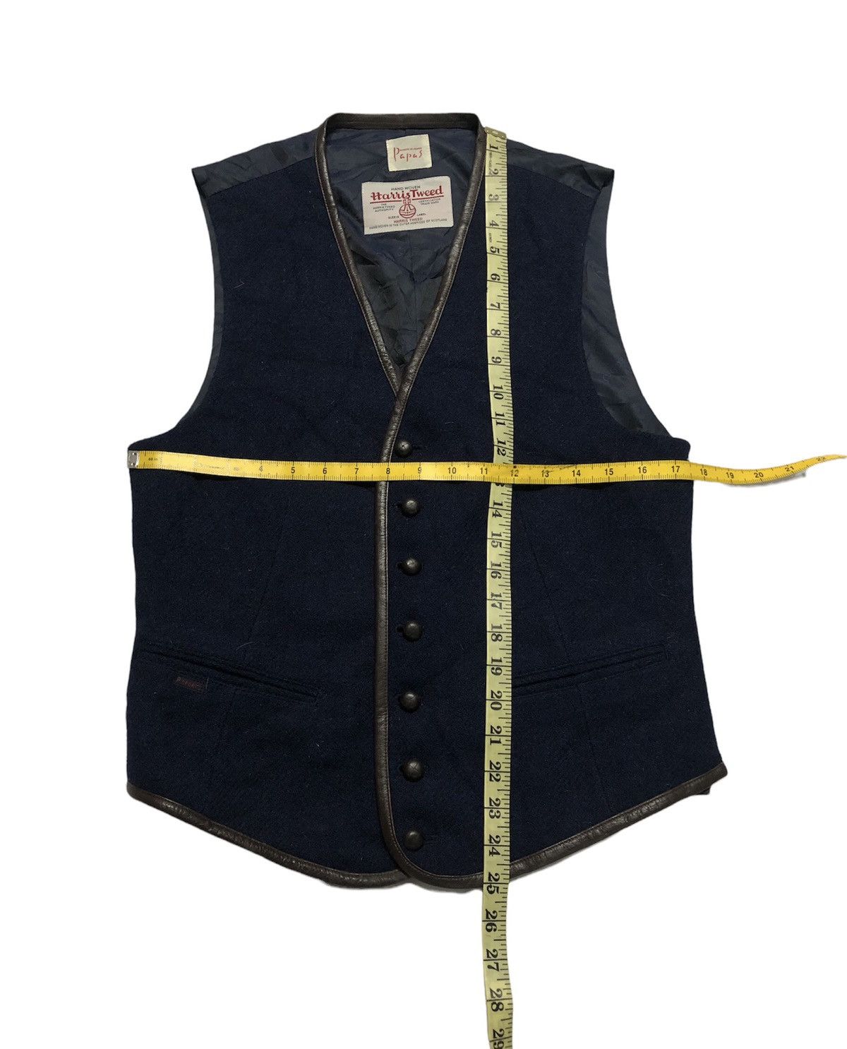 Harris Tweed 🔥Haris Tweed Papas Vest Jacket Size US M / EU 48-50 / 2 - 3 Thumbnail