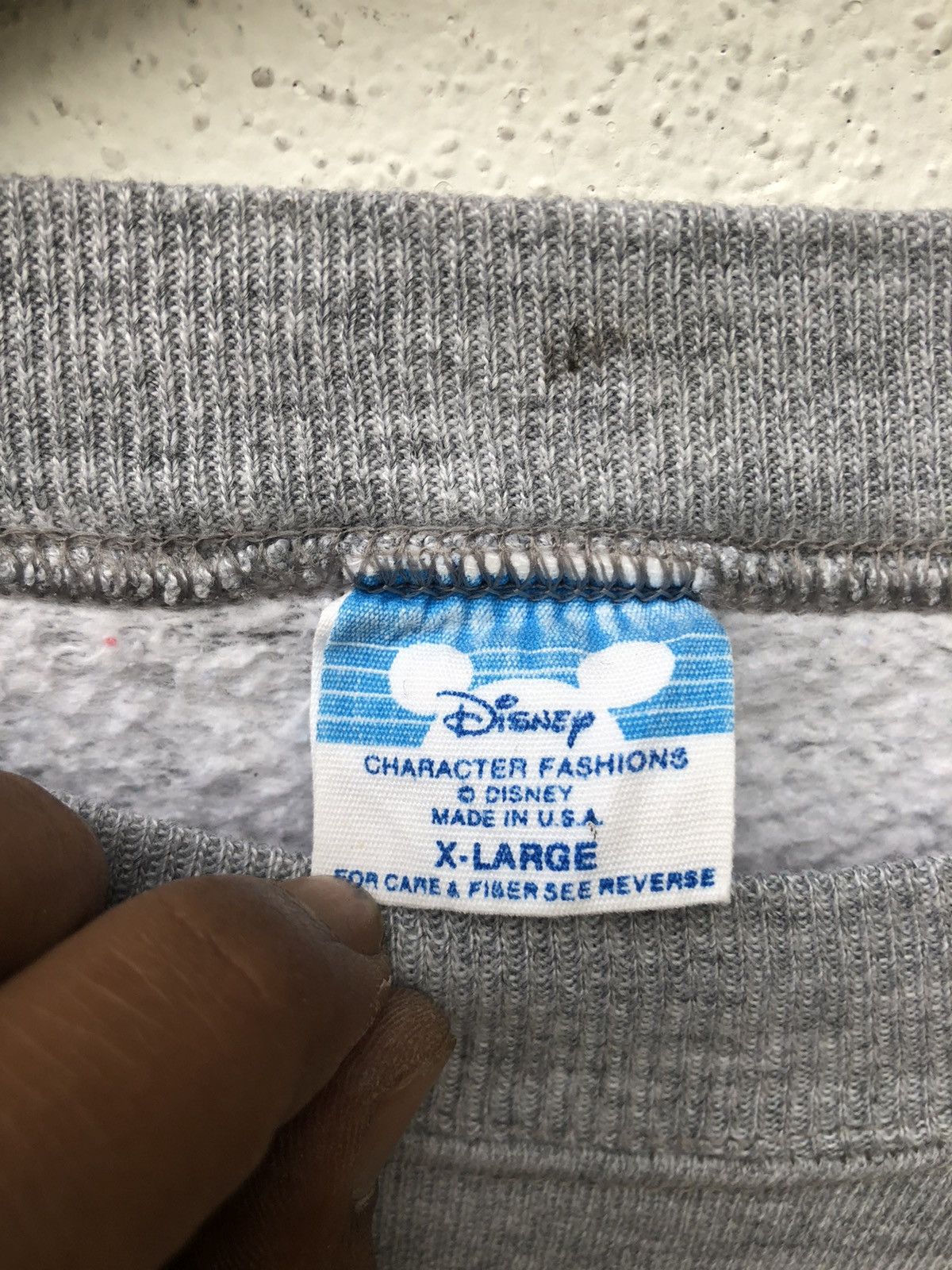 Japanese Brand Vintage mickey mouse sweatshirt Size US L / EU 52-54 / 3 - 3 Thumbnail